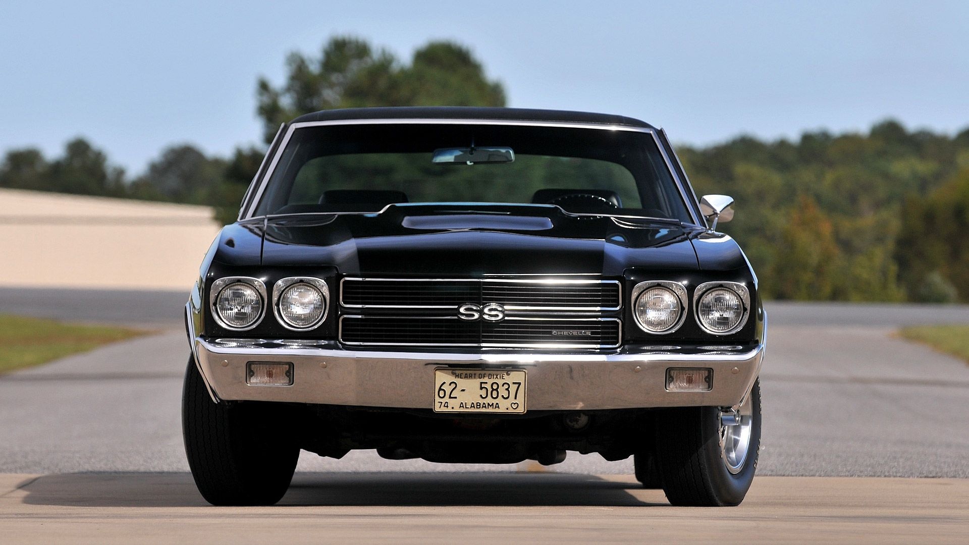 1970 SS Front View, Chevrolet Chevelle Wallpaper, 1920x1080 Full HD Desktop