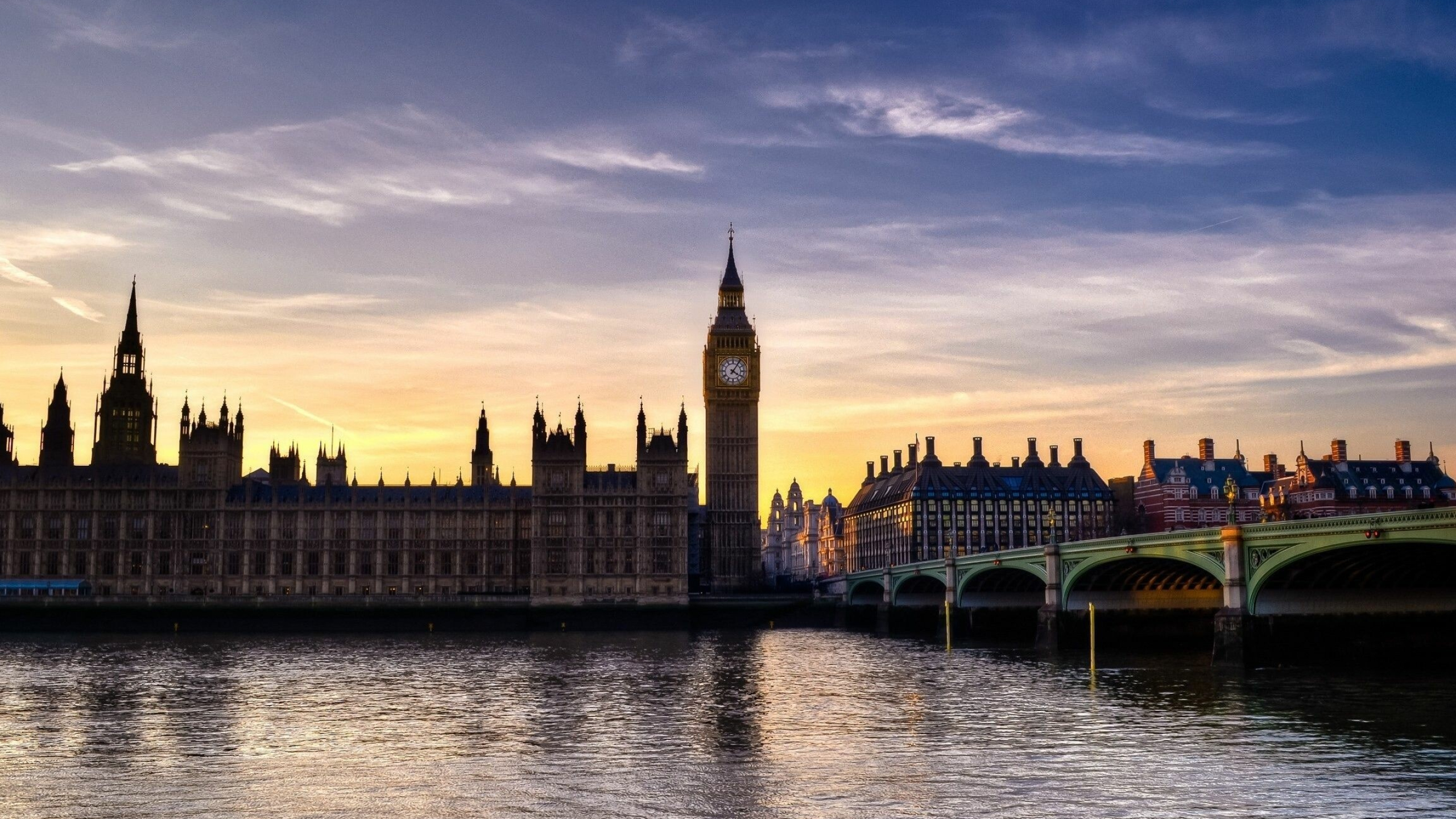 London Skyline, Travels, Wallpapers HD, 4K, 2560x1440 HD Desktop