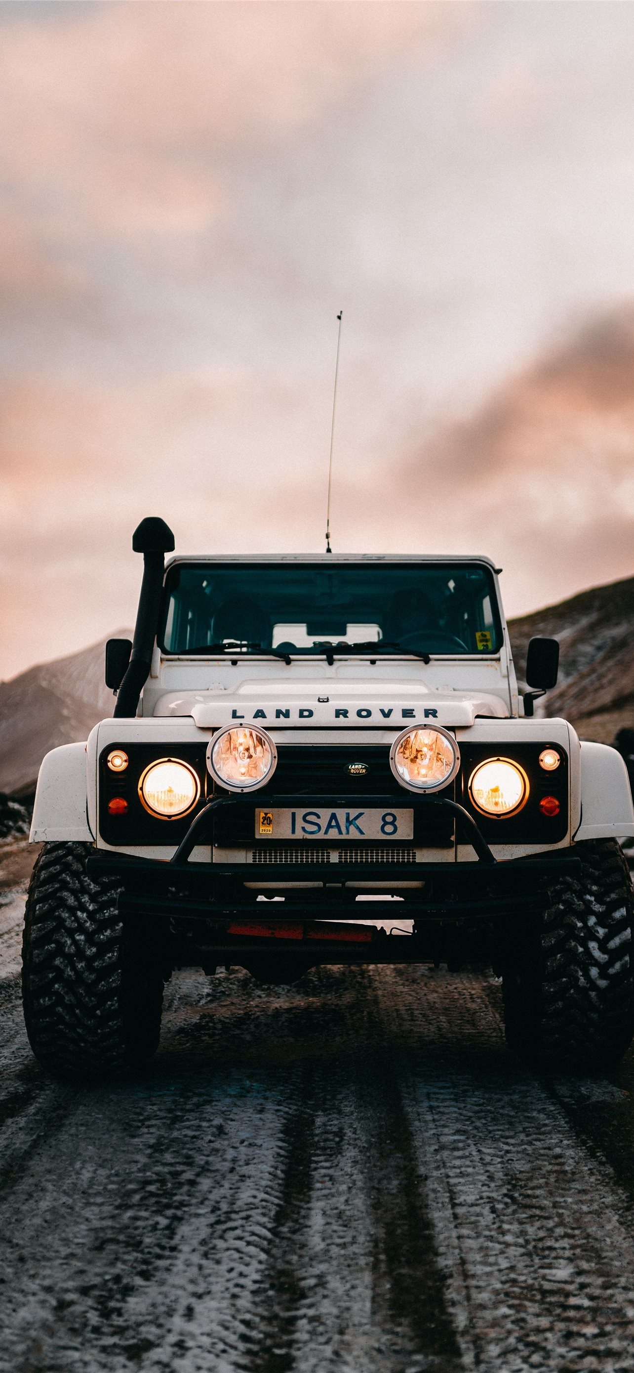 1995 Model, Land Rover Defender Wallpaper, 1290x2780 HD Phone