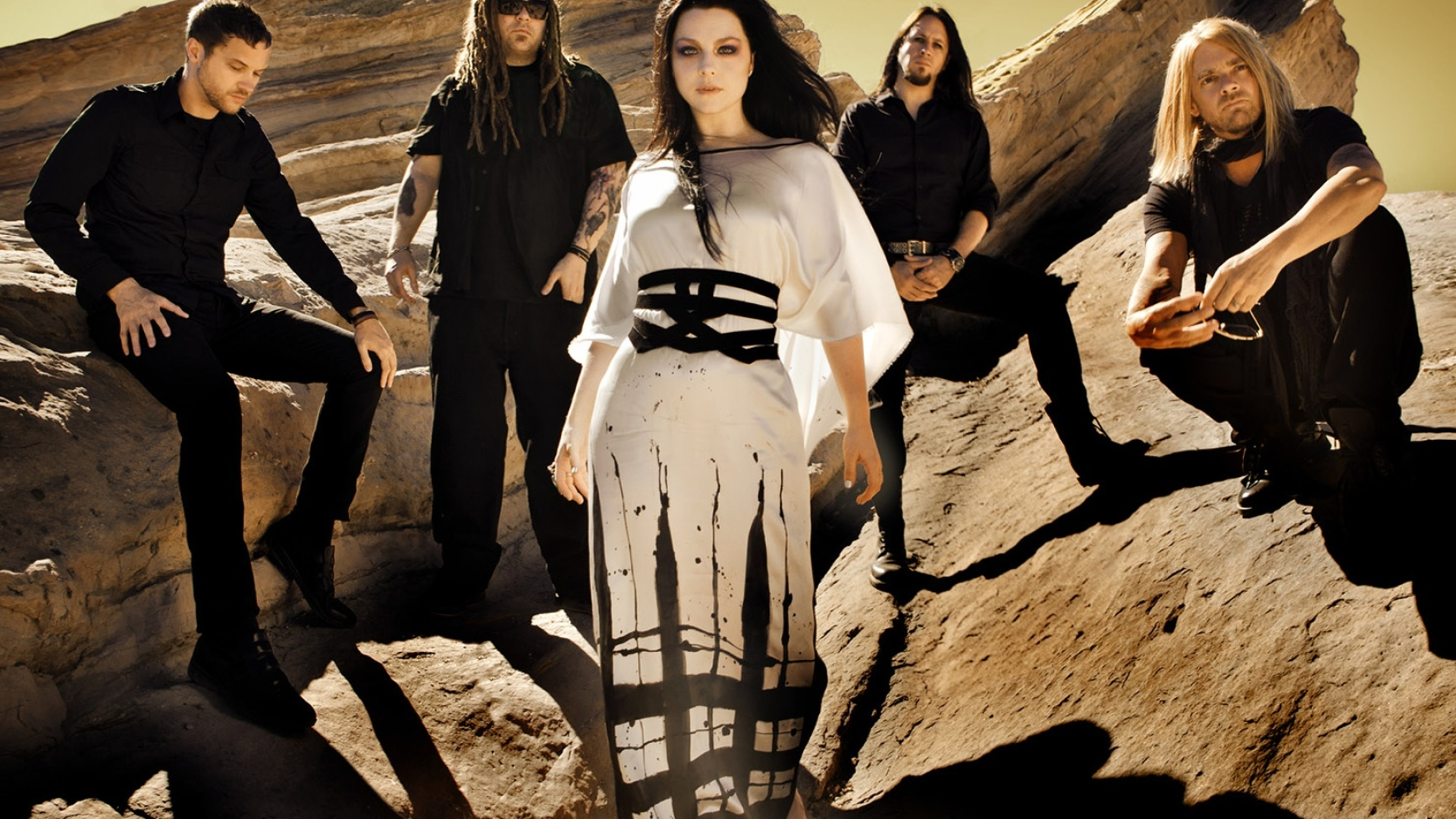 Wallpapers Evanescence Amy Lee, Powerful music, Emotional lyrics, Captivating performances, 1920x1080 Full HD Desktop