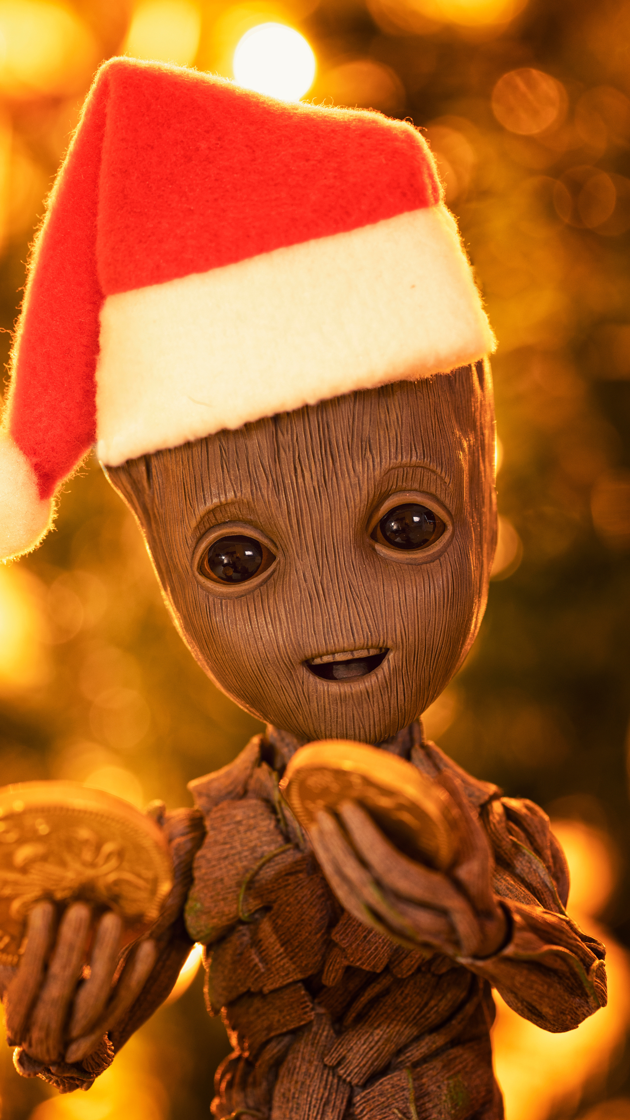 Christmas, Baby Groot Wallpaper, 2160x3840 4K Phone