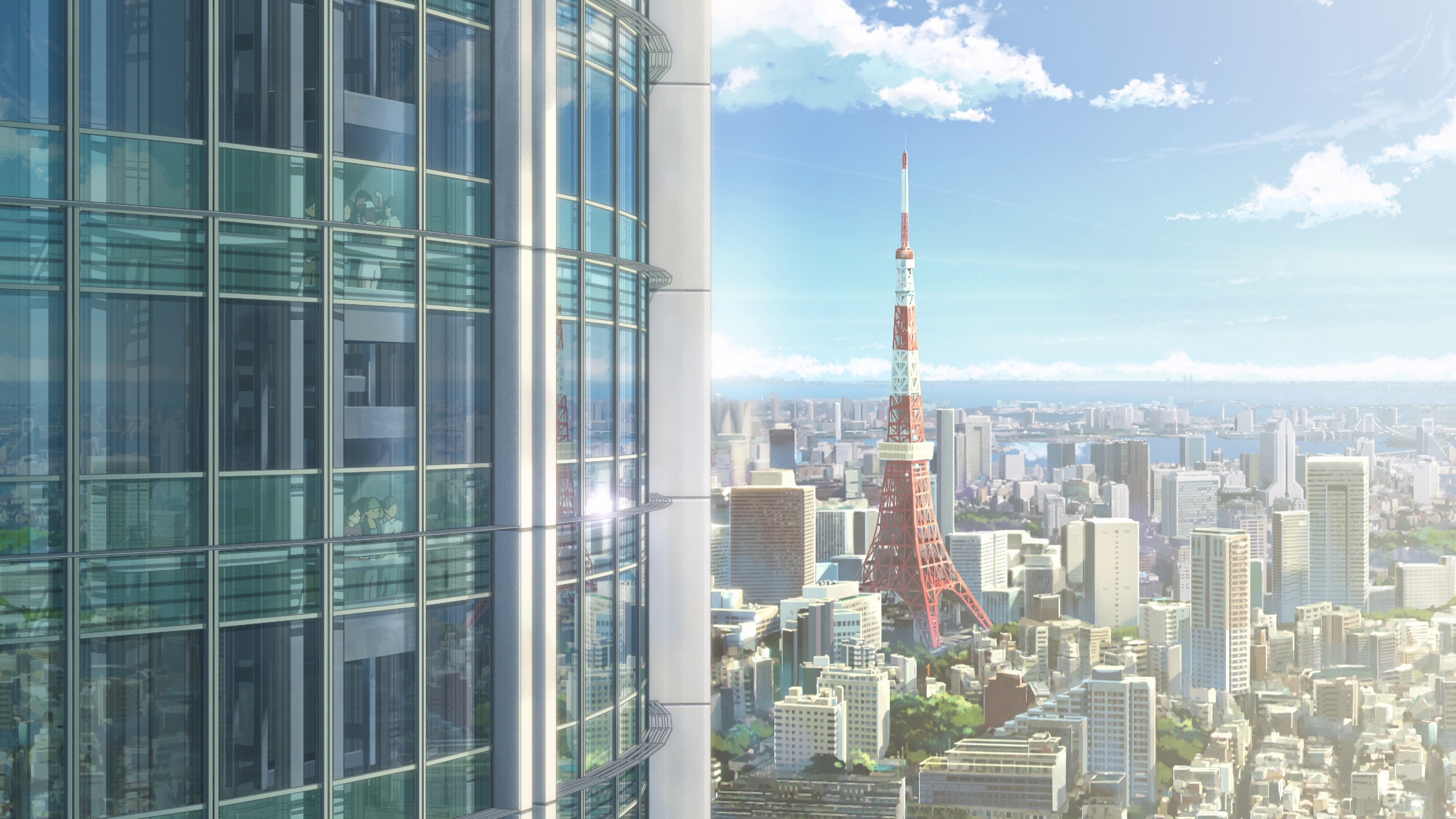 Your Name, Tokyo Tower Wallpaper, 3840x2160 4K Desktop