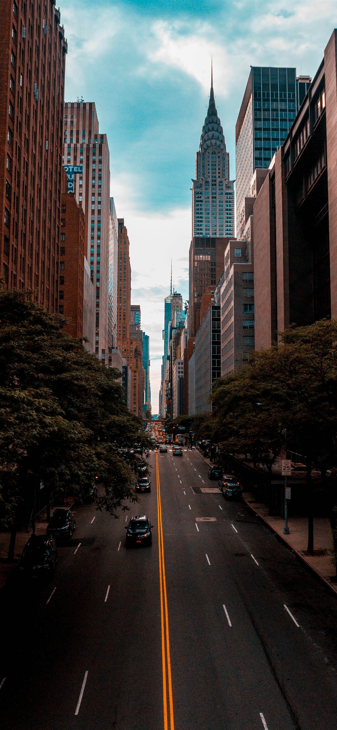 Chrysler Building, United States Wallpaper, 1290x2780 HD Phone