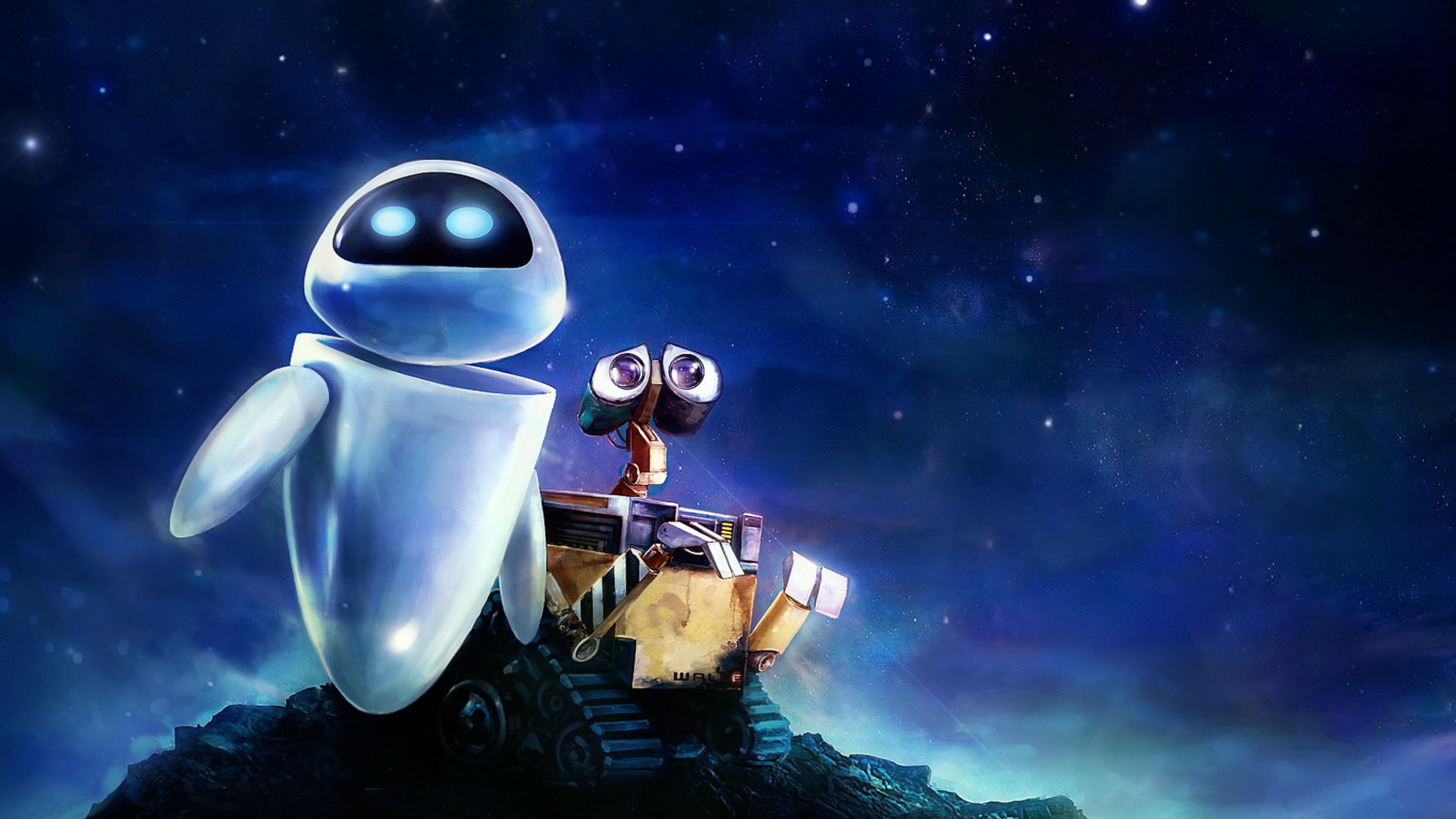 Wall-e and Eve, WALL·E Wallpaper, 3840x2160 4K Desktop