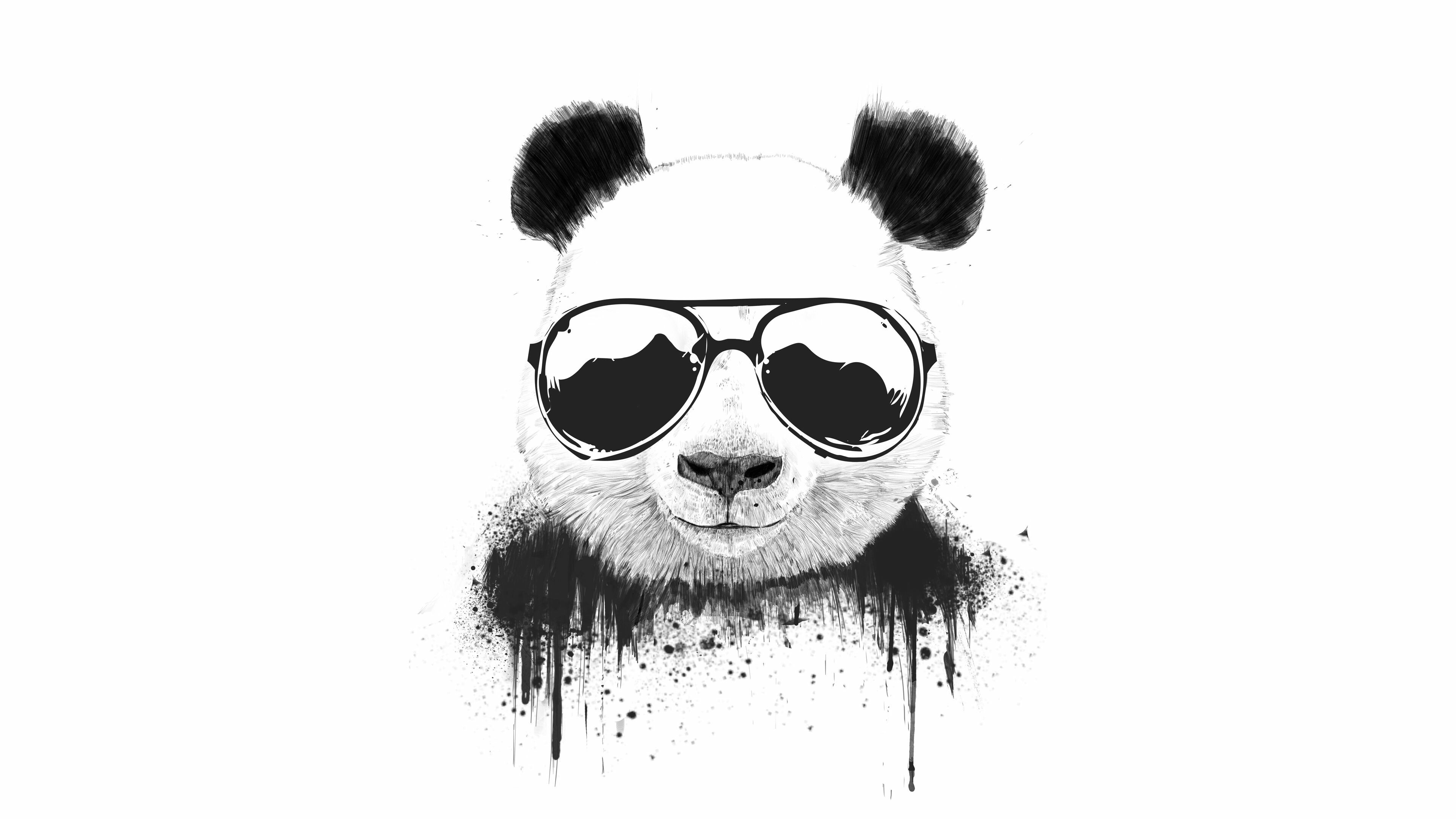 Artwork, Pandas Wallpaper, 3840x2160 4K Desktop