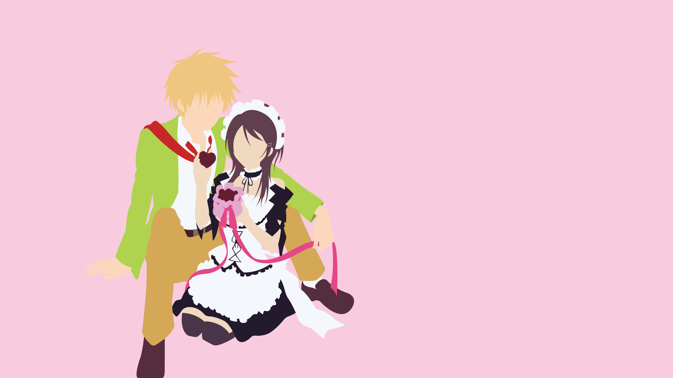 Minimalistic, Maid Sama! Wallpaper, 2560x1440 HD Desktop