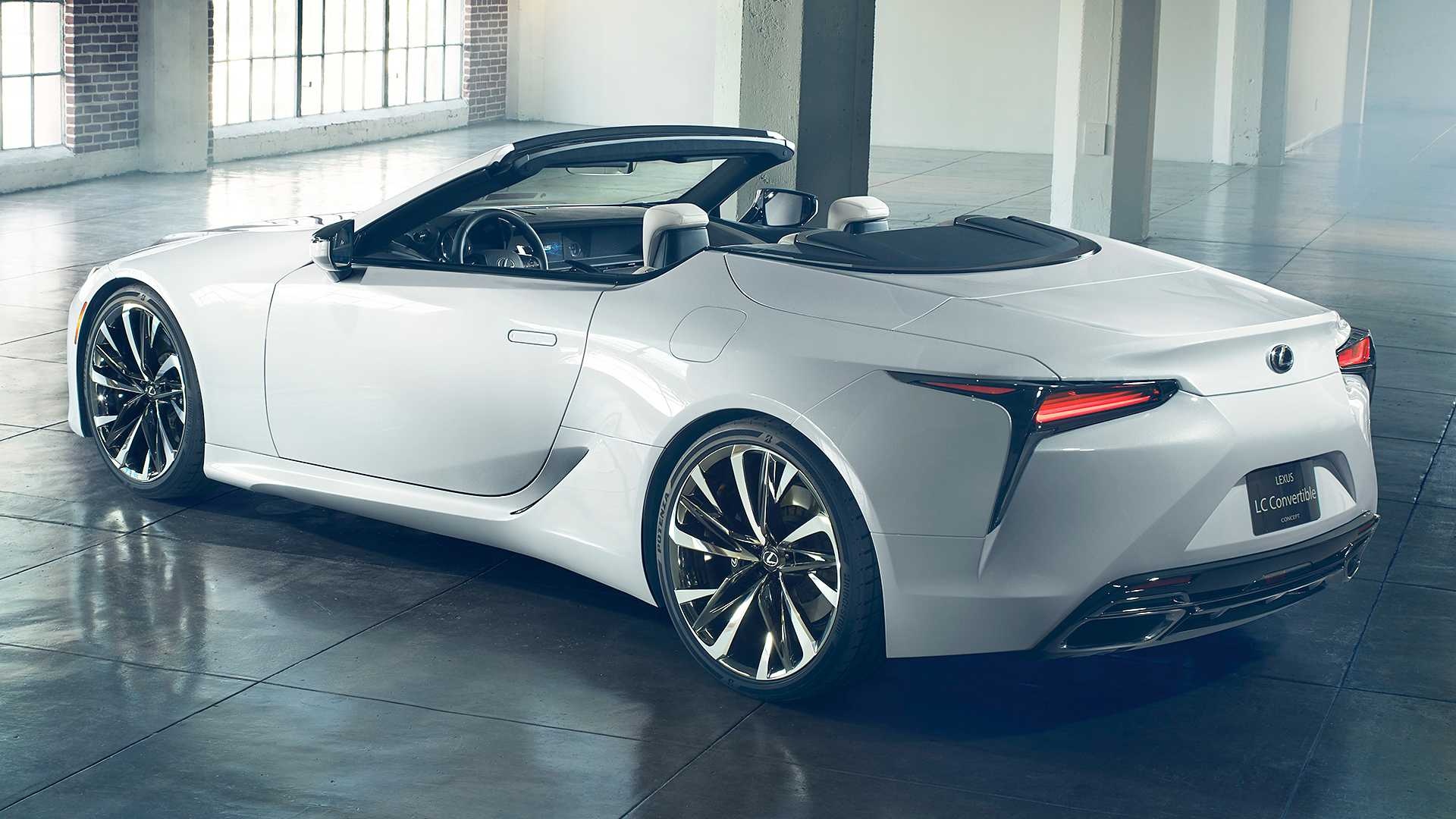 Lexus LC, Cabriolet design study, Detroit Motor Show, Exquisite craftsmanship, 1920x1080 Full HD Desktop