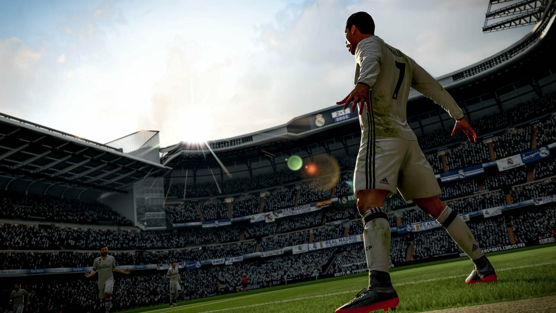 FIFA game, Realistic graphics, Thrilling matches, Global football excitement, 1920x1080 Full HD Desktop