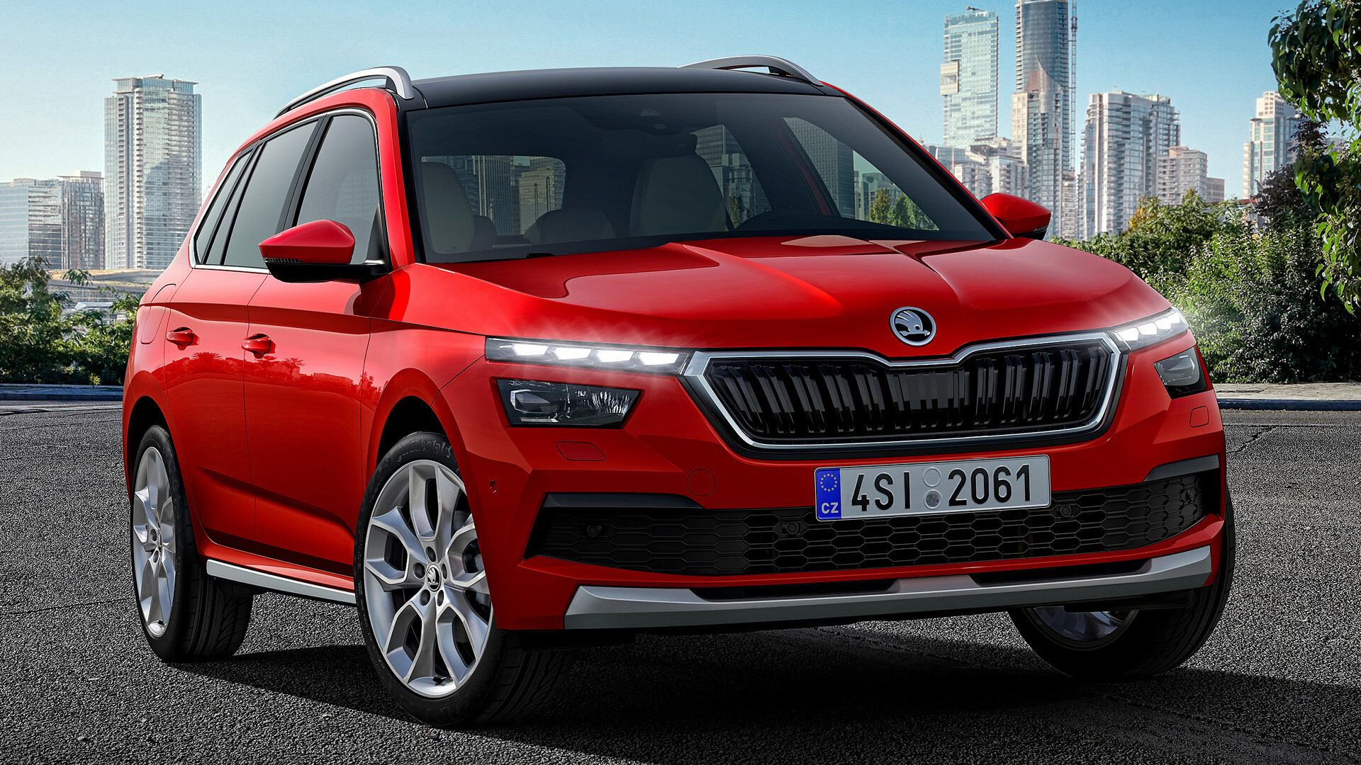 2019 Skoda Kamiq, HD wallpapers, Car pixel, 1920x1080 Full HD Desktop