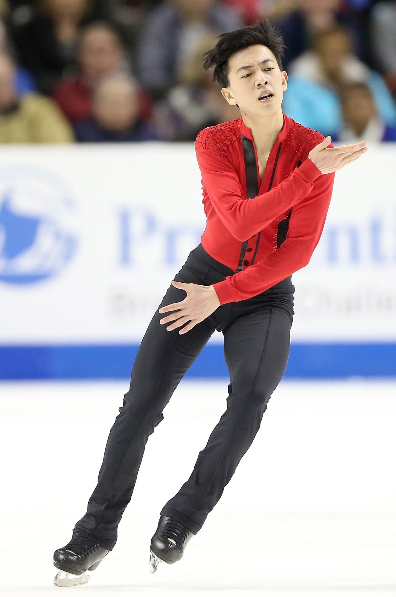 Vincent Zhou, Artistic skating, Precision jumps, Stunning performance, 1330x2000 HD Phone