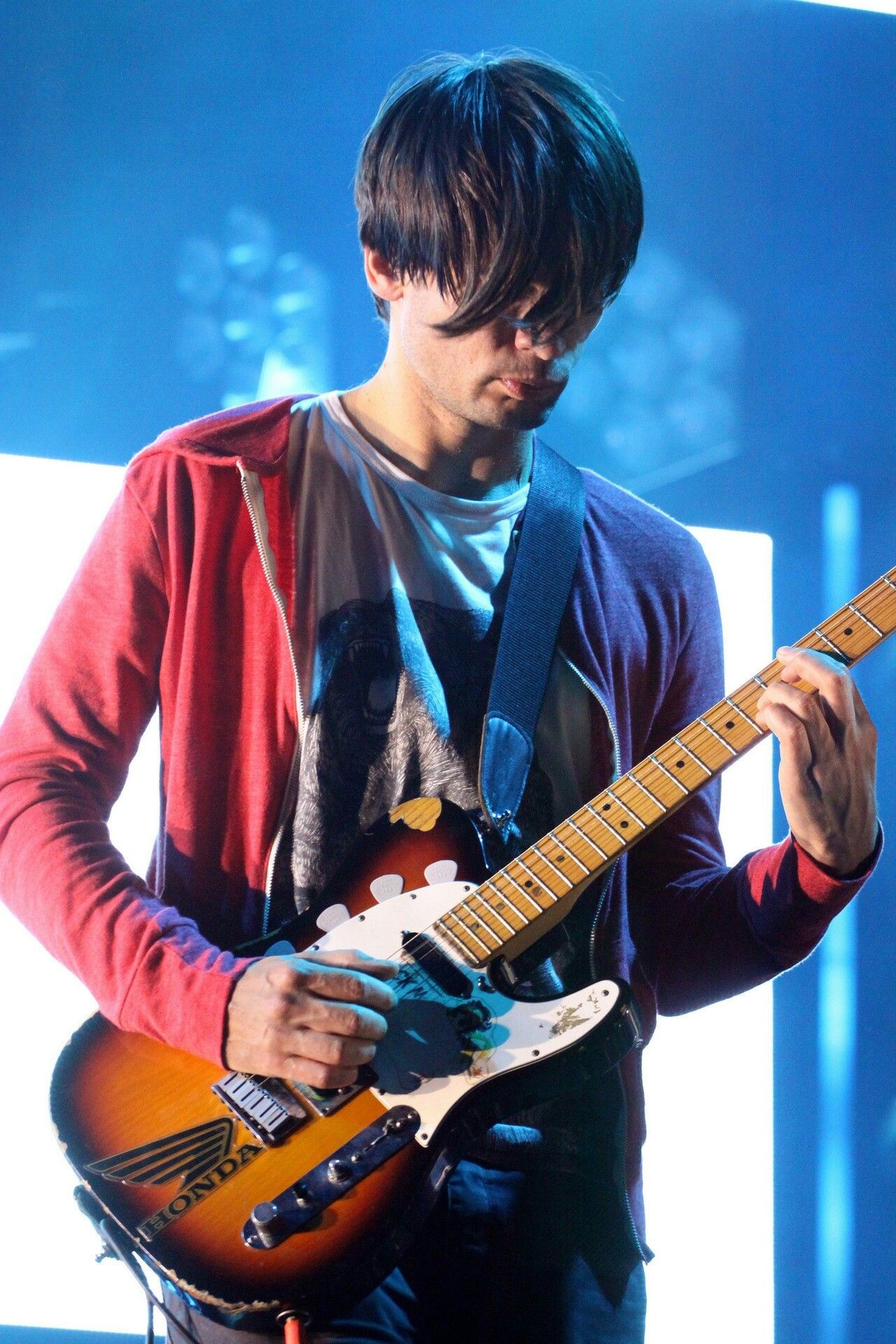 Jonny Greenwood, Radiohead Member, Thom Yorke Collaboration, 1280x1920 HD Phone