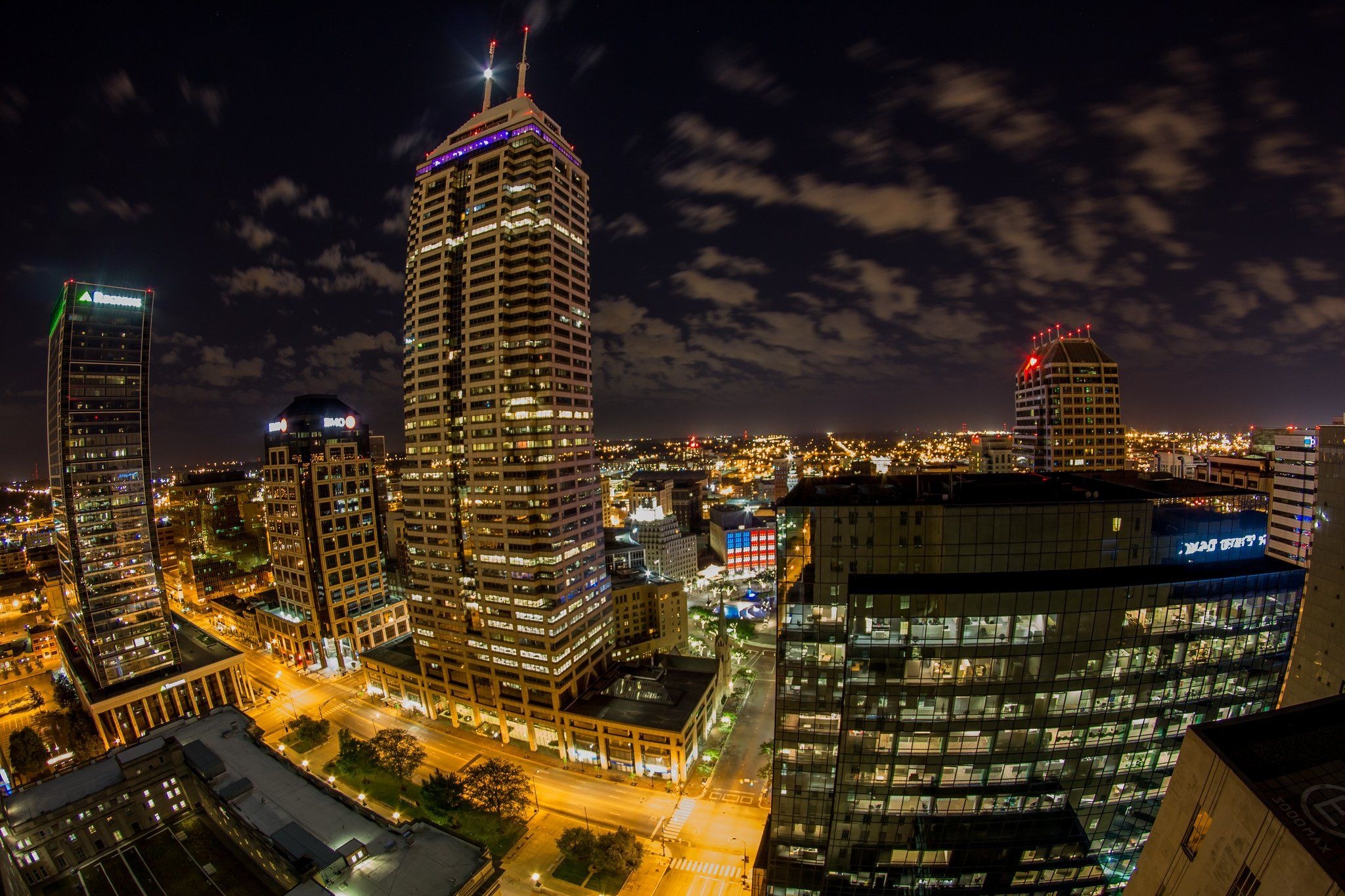 Indianapolis Skyline, Landmarks wallpapers, Urban background, Cityscape, 2050x1370 HD Desktop