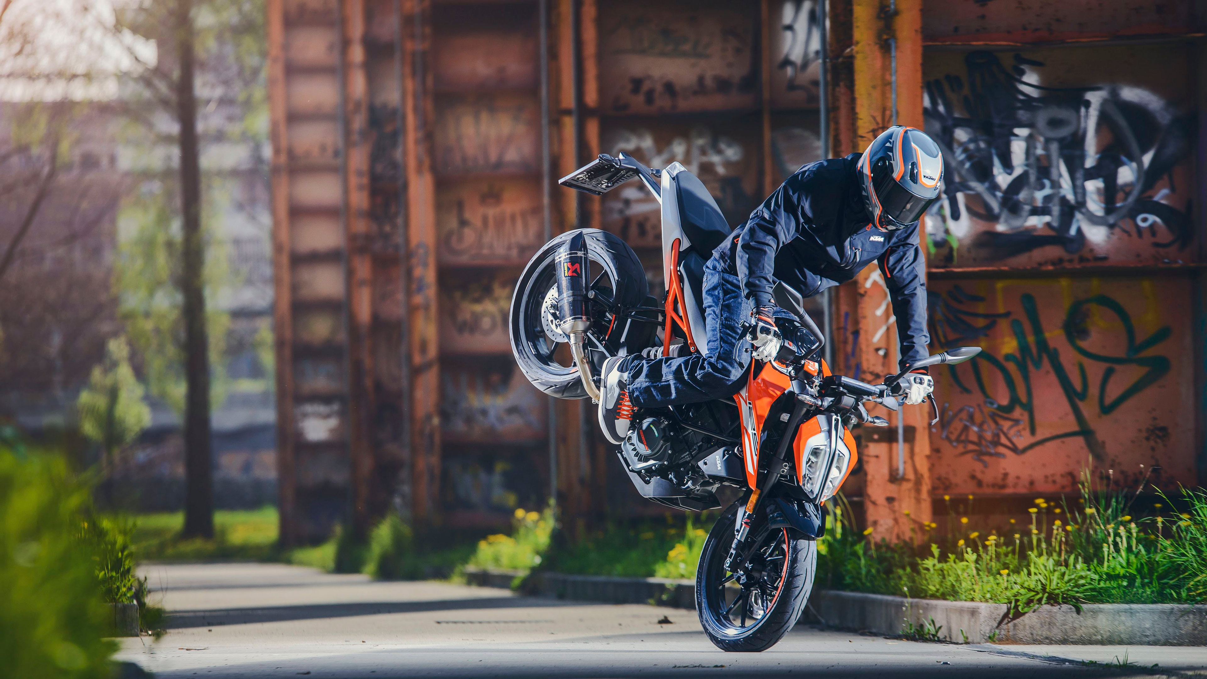 KTM 125 Duke, 2019 model, High-resolution image, 3840x2160 4K Desktop