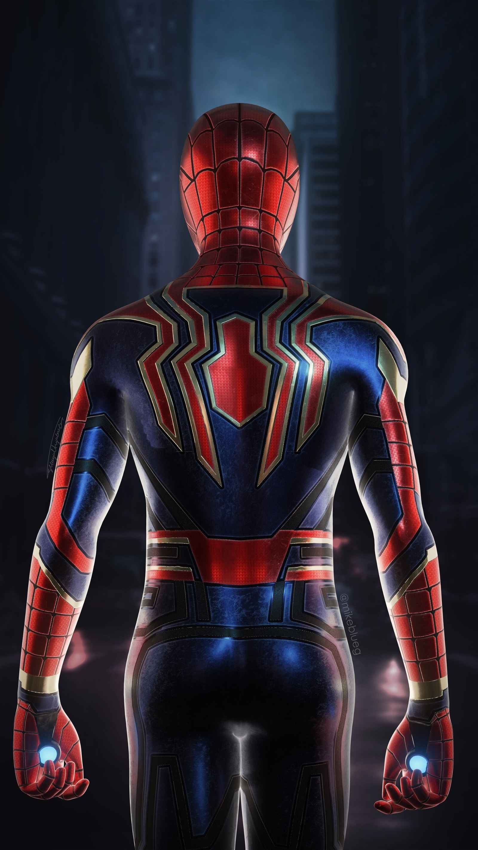 Iron Spider, Iron Spider wallpaper, 1600x2850 HD Phone