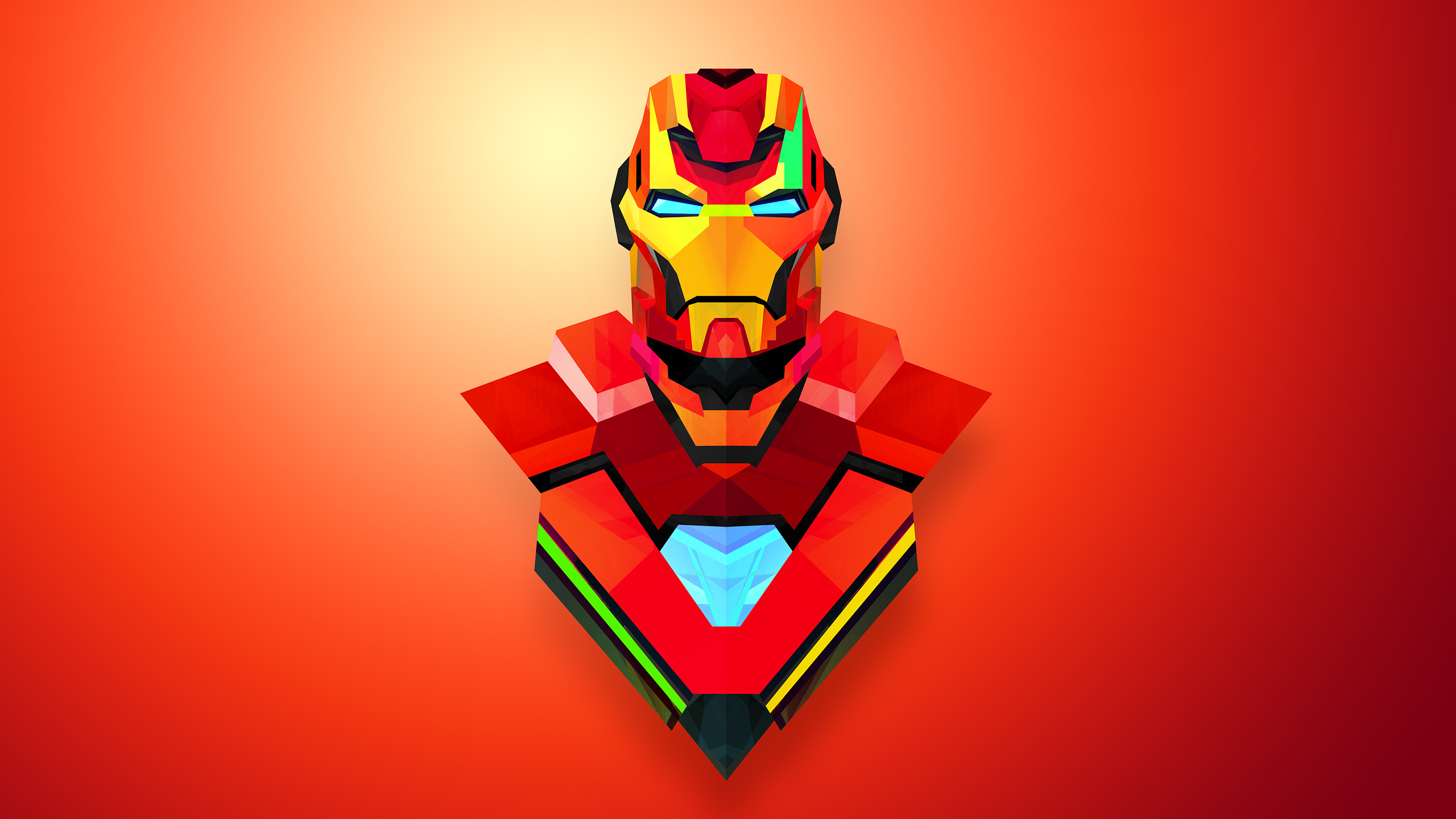 Iron Man, Justin Maller Wallpaper, 2560x1440 HD Desktop