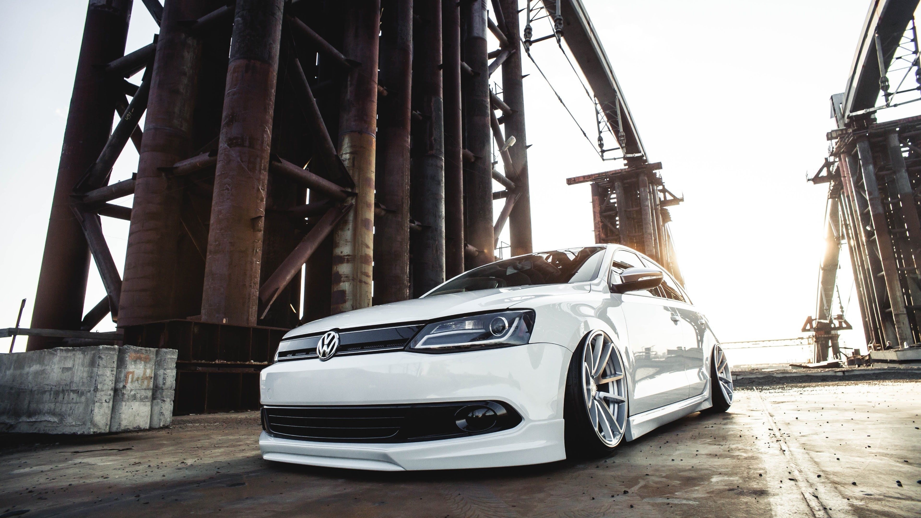 Stance, Volkswagen Jetta Wallpaper, 3840x2160 4K Desktop