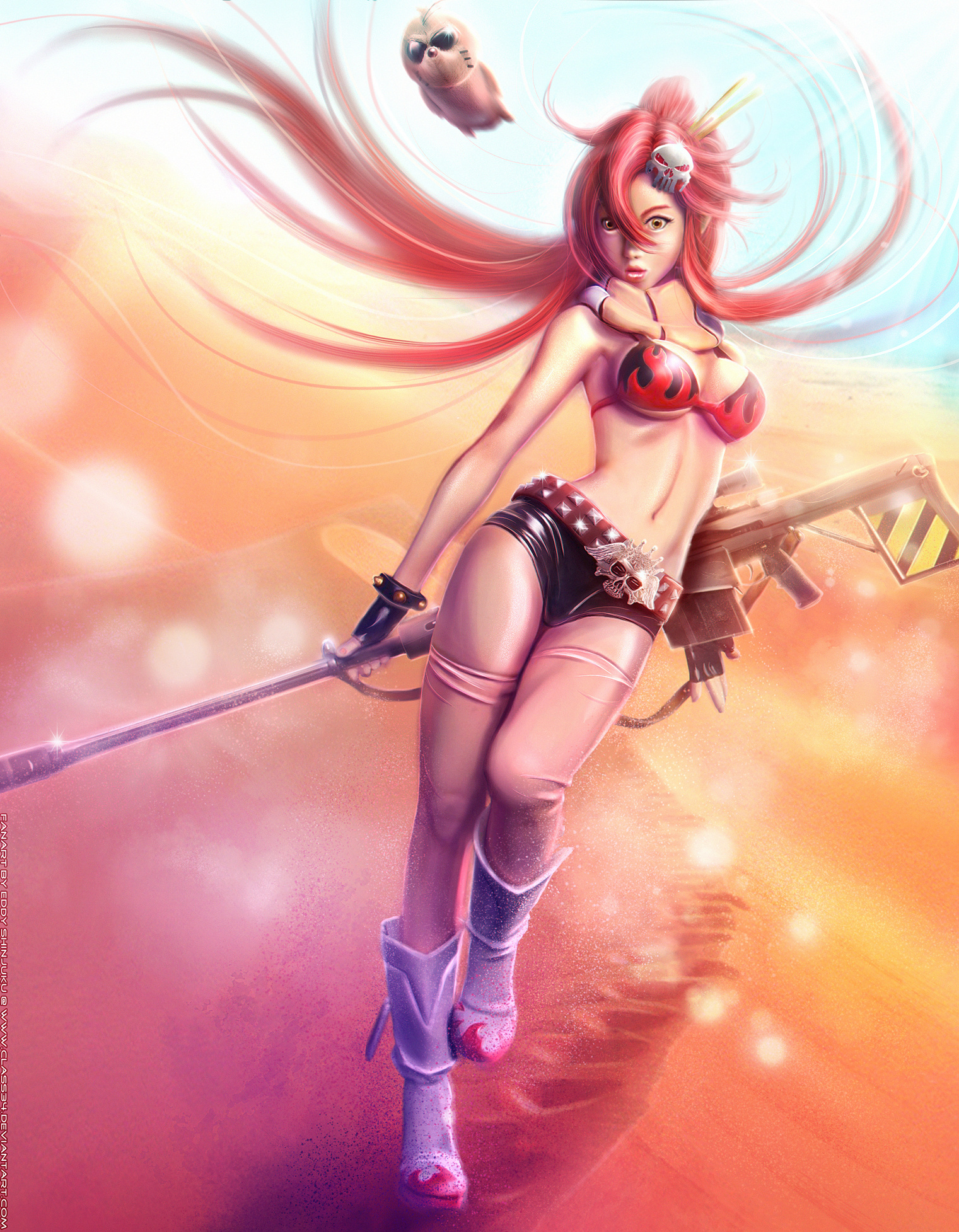 Yoko Gurren Lagann, Yoko Littner image, Zerochan anime board, 1530x1960 HD Phone