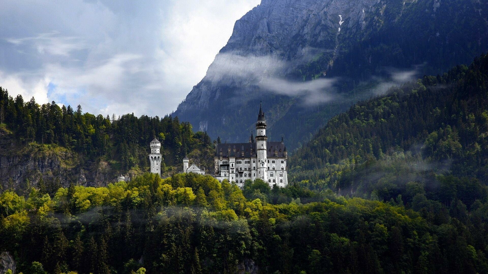 Neuschwanstein Castle, Wallpapers, 1920x1080 Full HD Desktop