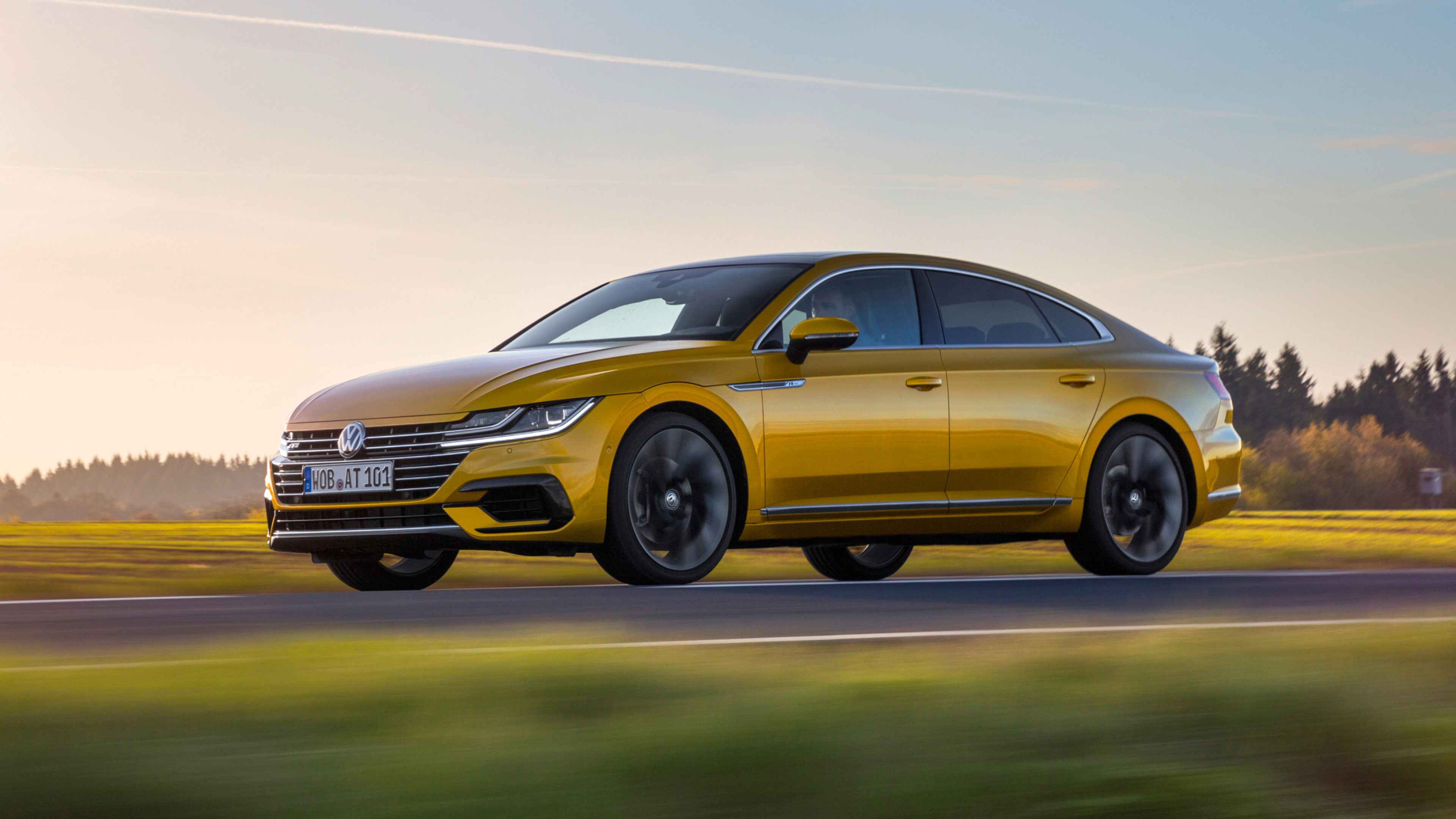 Volkswagen Arteon, Cutting-edge features, Sophisticated luxury, Futuristic design, 3840x2160 4K Desktop