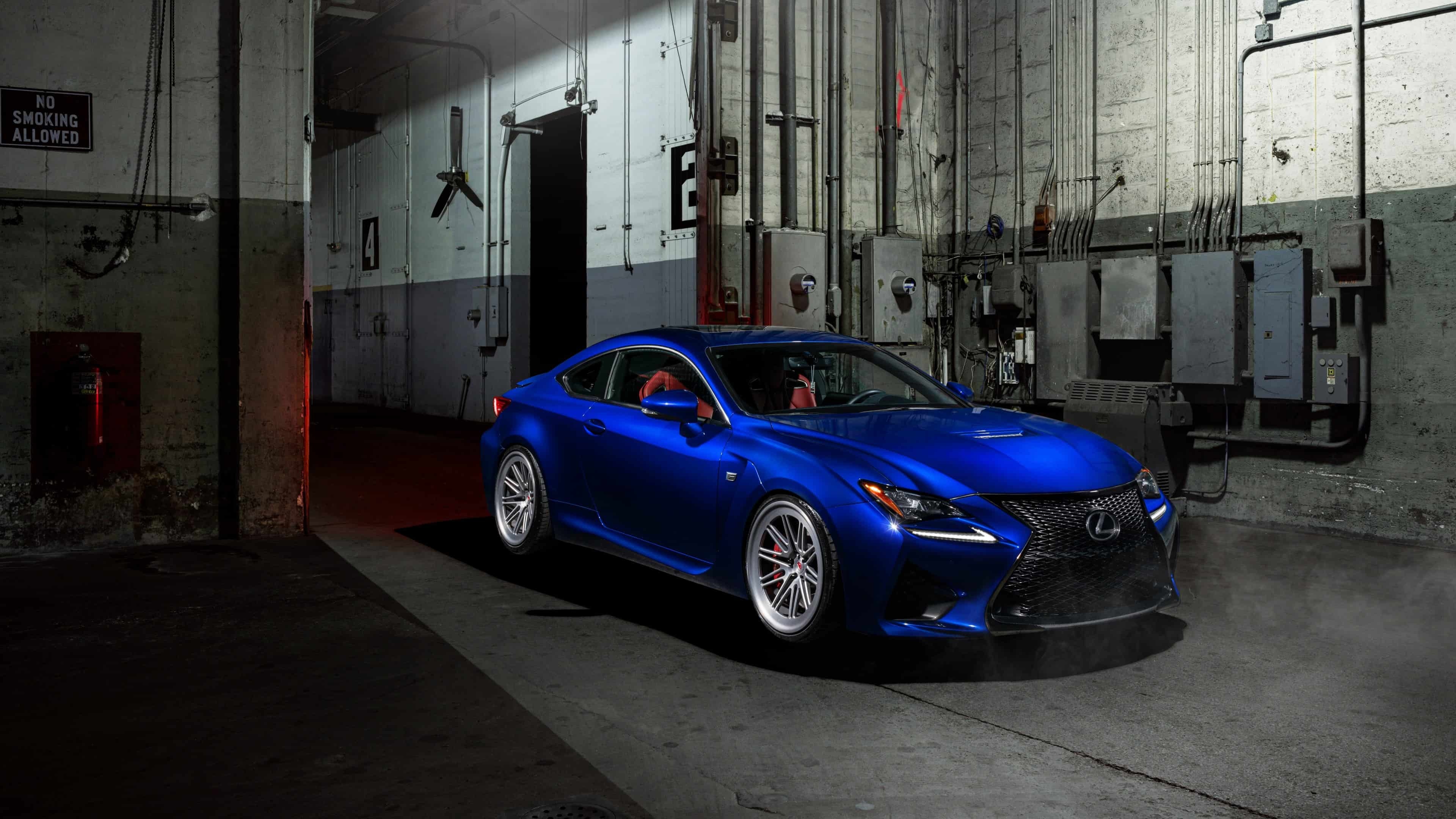 Lexus RC, RC F Blue, UHD 4K wallpaper, 3840x2160 4K Desktop