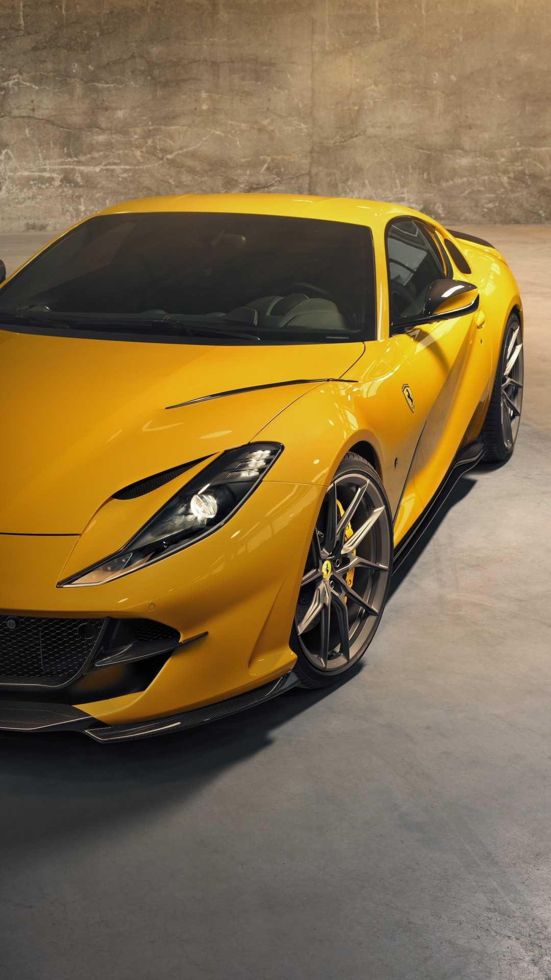 Ferrari 812 Superfast, Novitec modification, Unprecedented customization, Breathtaking visuals, 1080x1920 Full HD Phone