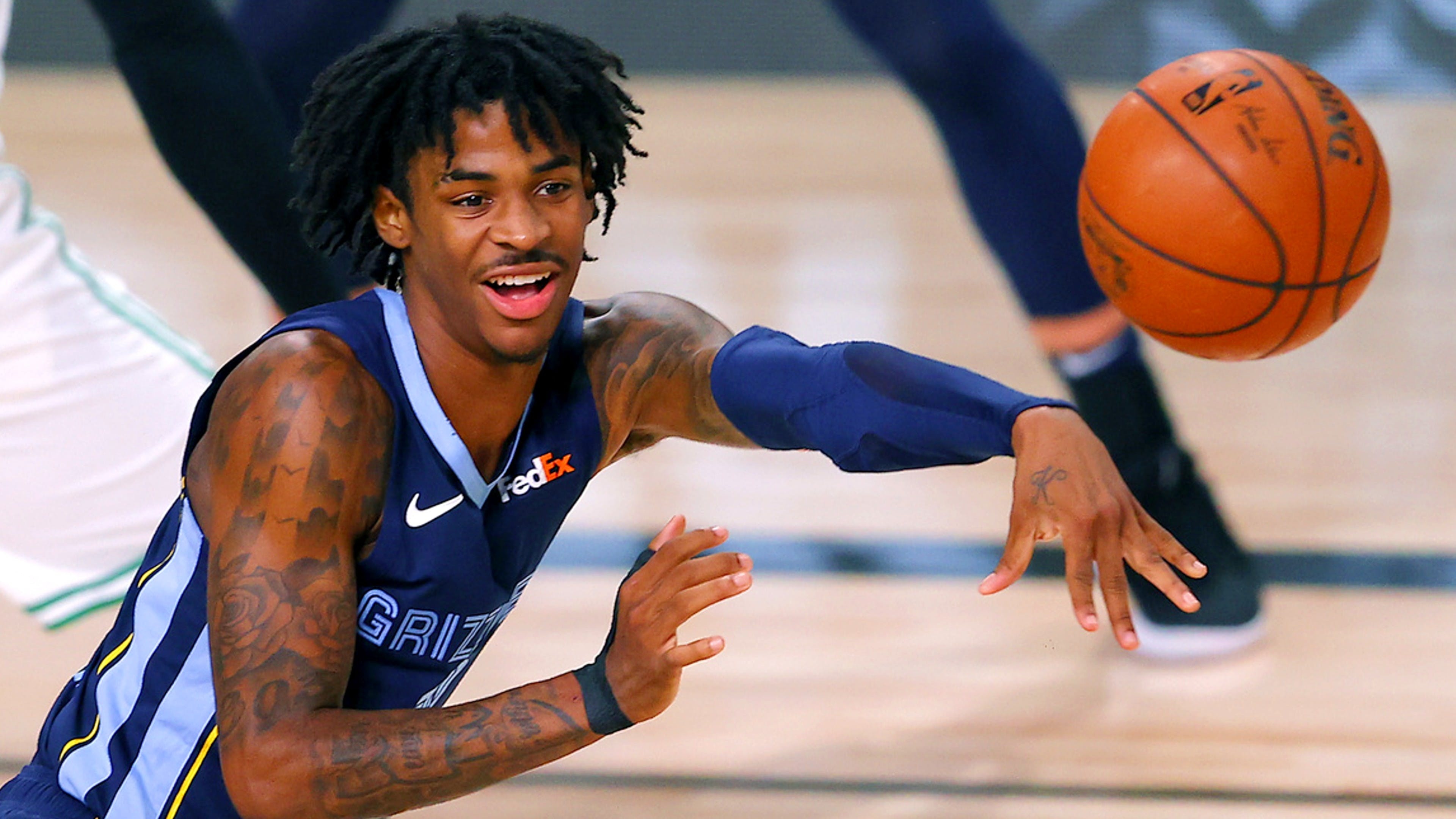 Ja Morant, Meilleur rookie, Saison, NBA, 3840x2160 4K Desktop