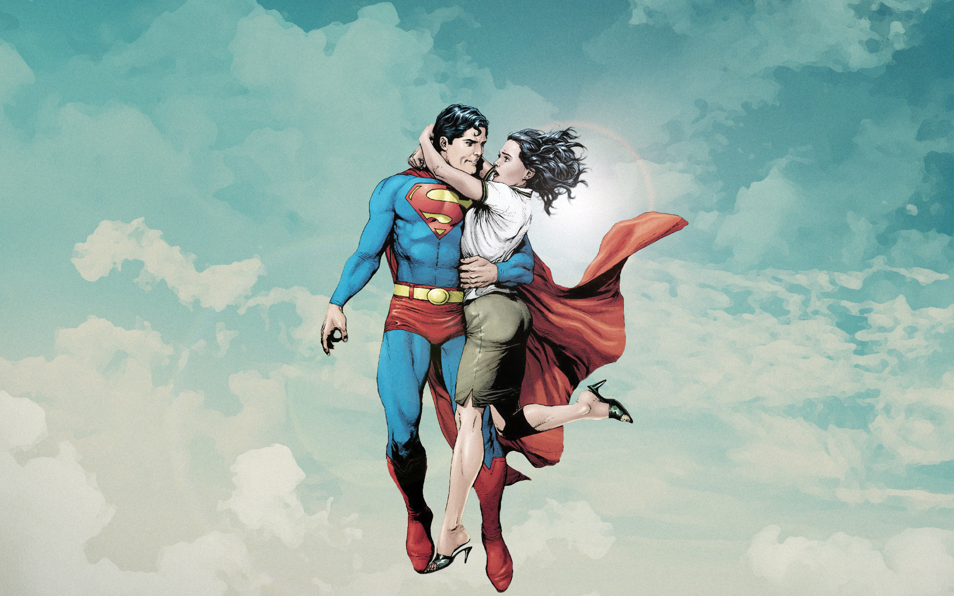 DC Comics, Superman, Lois Lane, Wallpaper, 1920x1200 HD Desktop