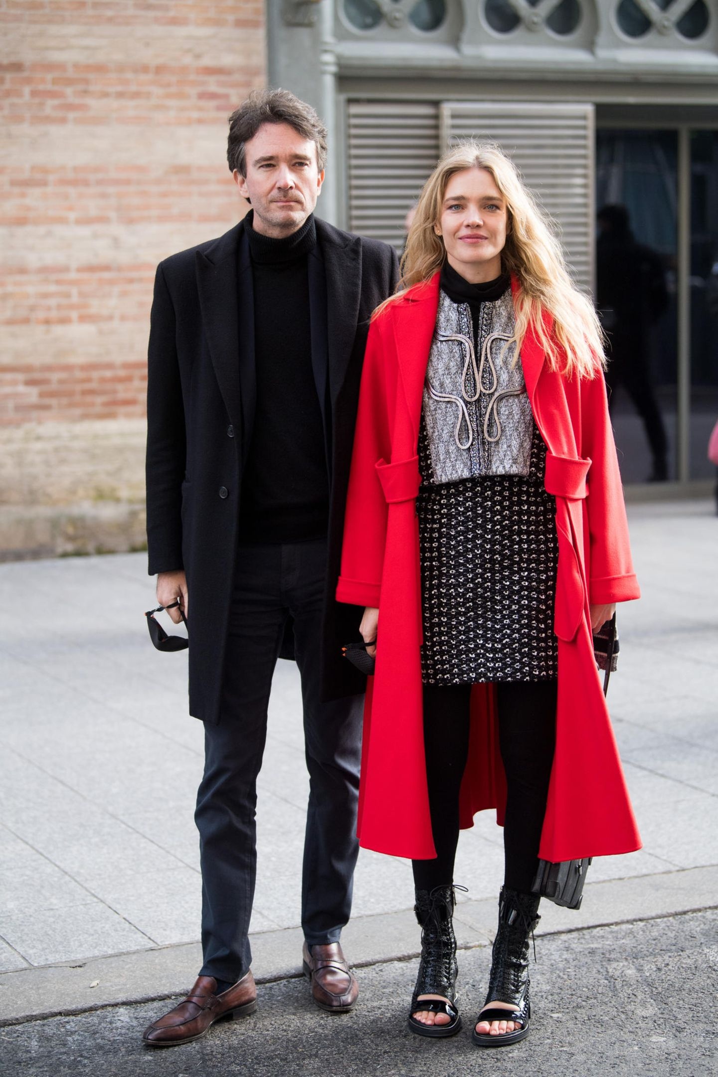 Natalia Vodianova, Antoine Arnault, Mens Fashion Week, Paris, 1440x2160 HD Phone