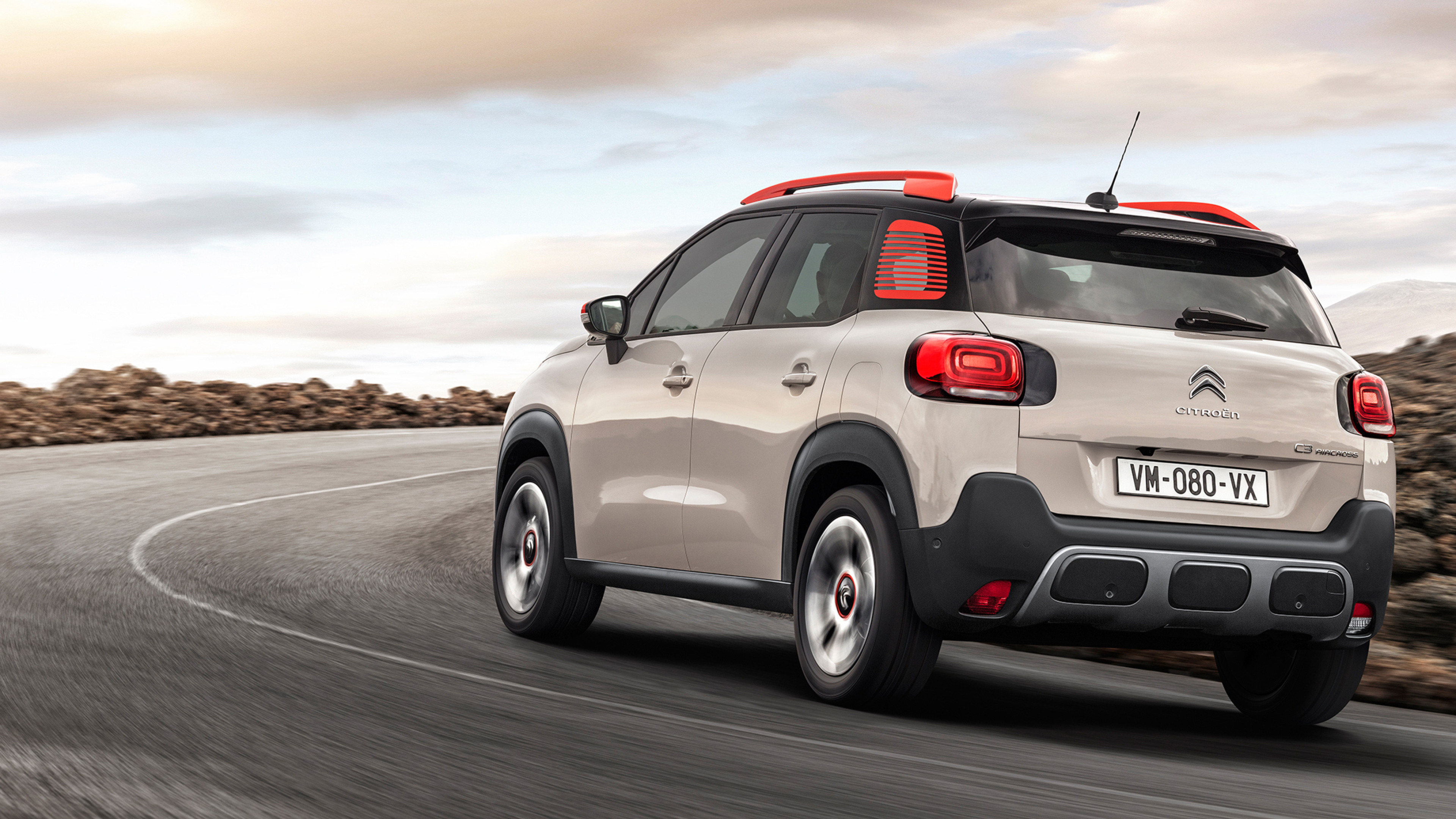 Citroen C3, Aircross 2017, Cars desktop wallpapers, Auto, 3840x2160 4K Desktop