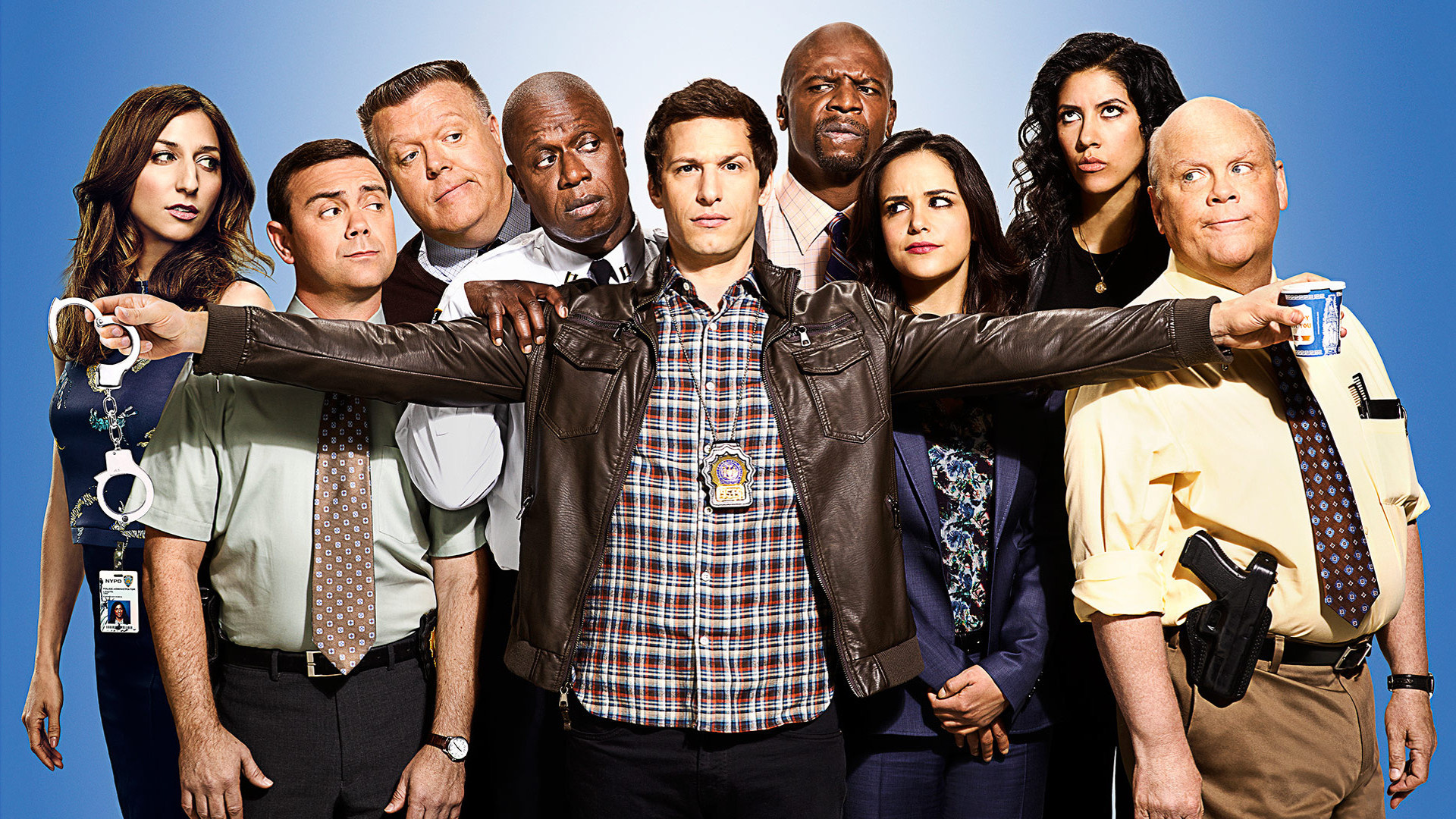 Brooklyn Nine-Nine, TV Series, HD wallpaper, Memorable characters, 1920x1080 Full HD Desktop