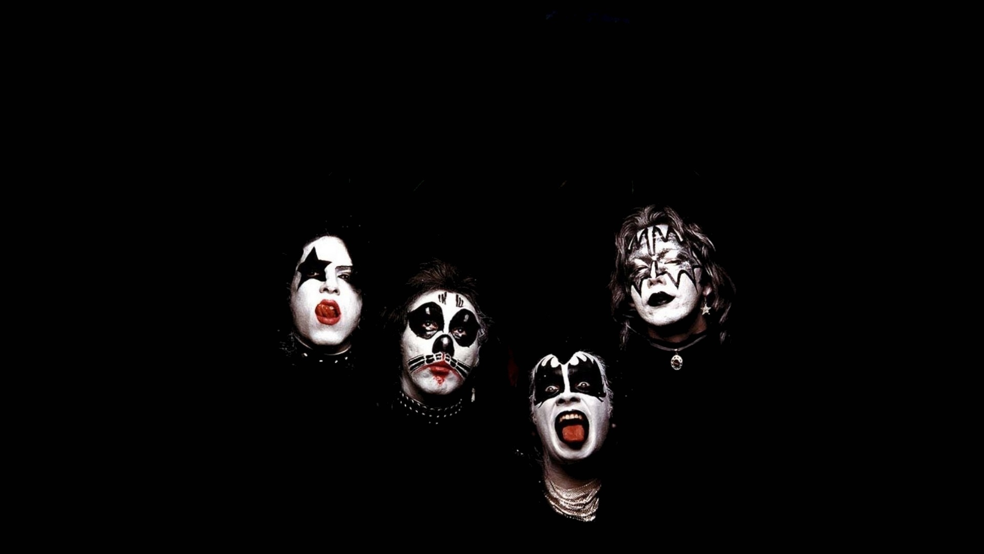 Gene Simmons, KISS band, Rock and Roll, 1920x1080 Full HD Desktop