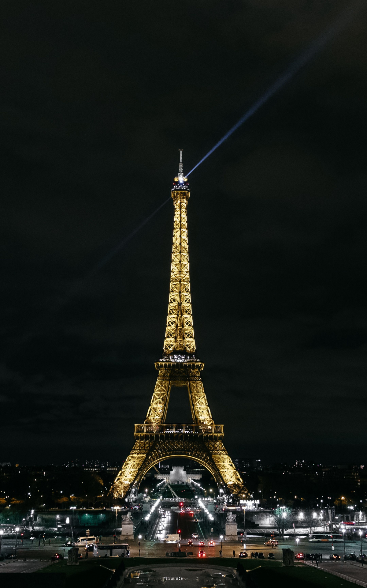 Eiffel Tower, Night city, Android wallpapers, Exquisite beauty, 1200x1920 HD Phone