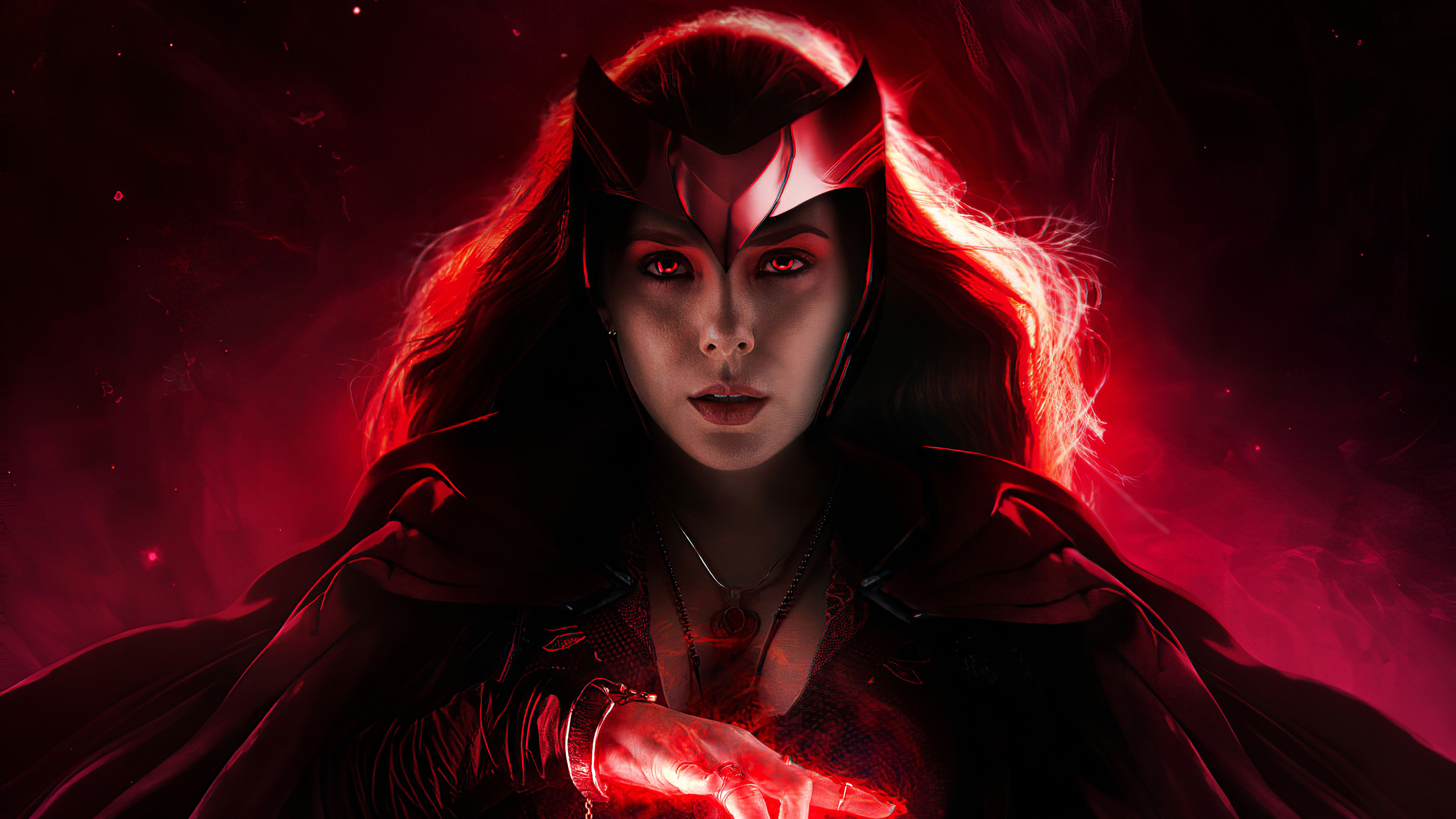 Scarlet Witch, Scarlet Witch in 2020, Laptop wallpaper, Full HD resolution, 3840x2160 4K Desktop