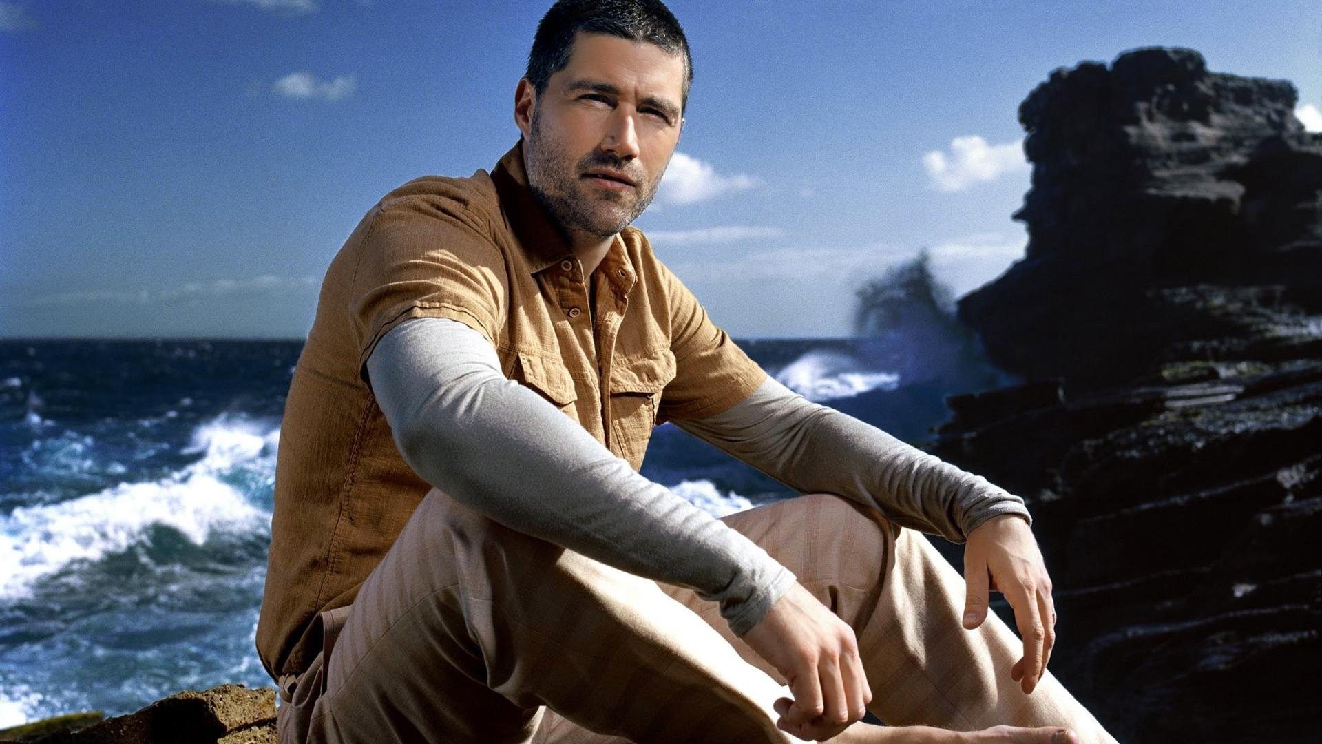 Matthew Fox, Fierce and intense, Acting prowess, Emmy nominee, 1920x1080 Full HD Desktop