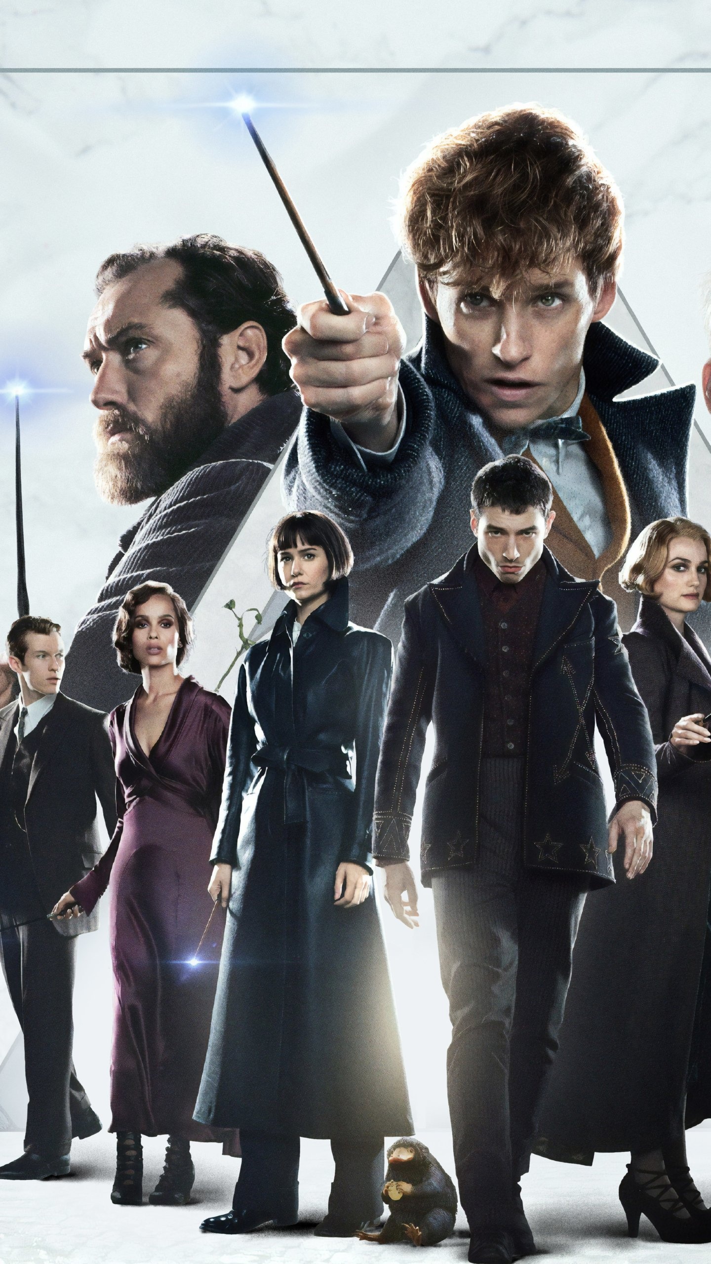 Movie, Fantastic Beasts, Crimes of Grindelwald, 1440x2560 HD Phone