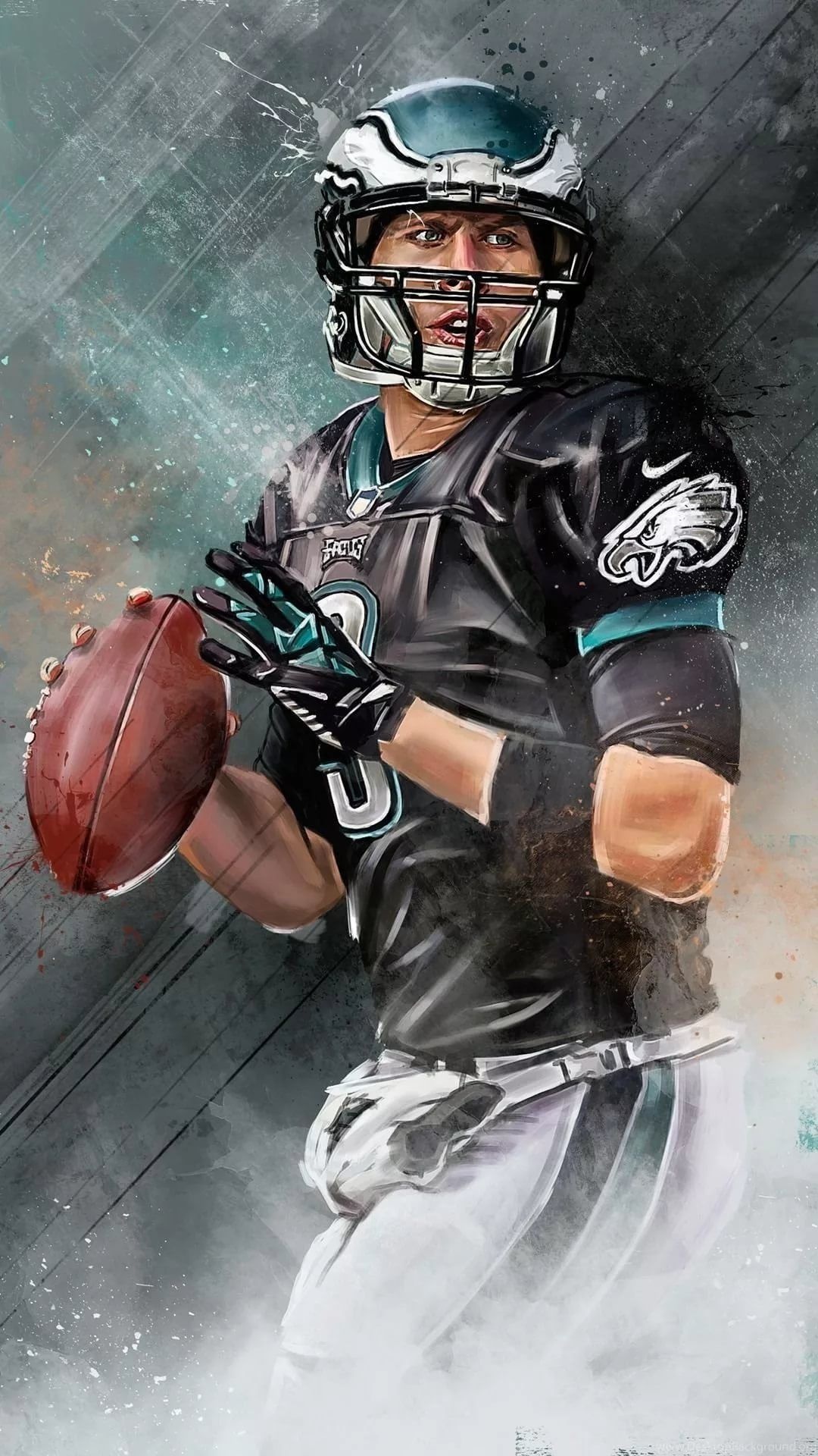 Nick Foles, NFL Wallpaper, 1080x1920 Full HD Phone