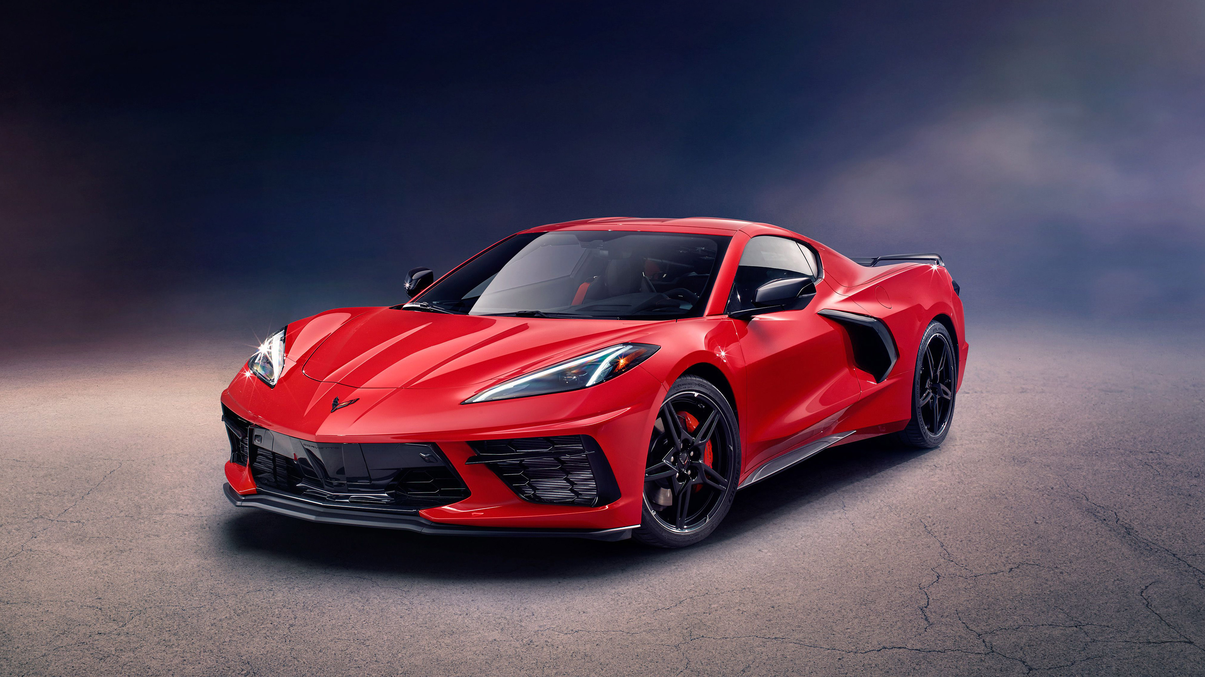 Corvette 2020, Futuristic styling, Cutting-edge technology, High-performance vehicle, 3840x2160 4K Desktop