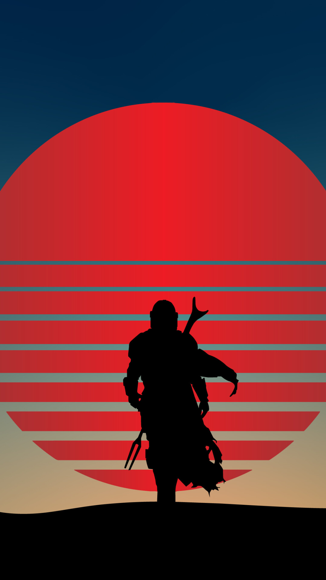 Star Wars movies, Digital art, Dark side, Darth Vader, 1080x1920 Full HD Phone