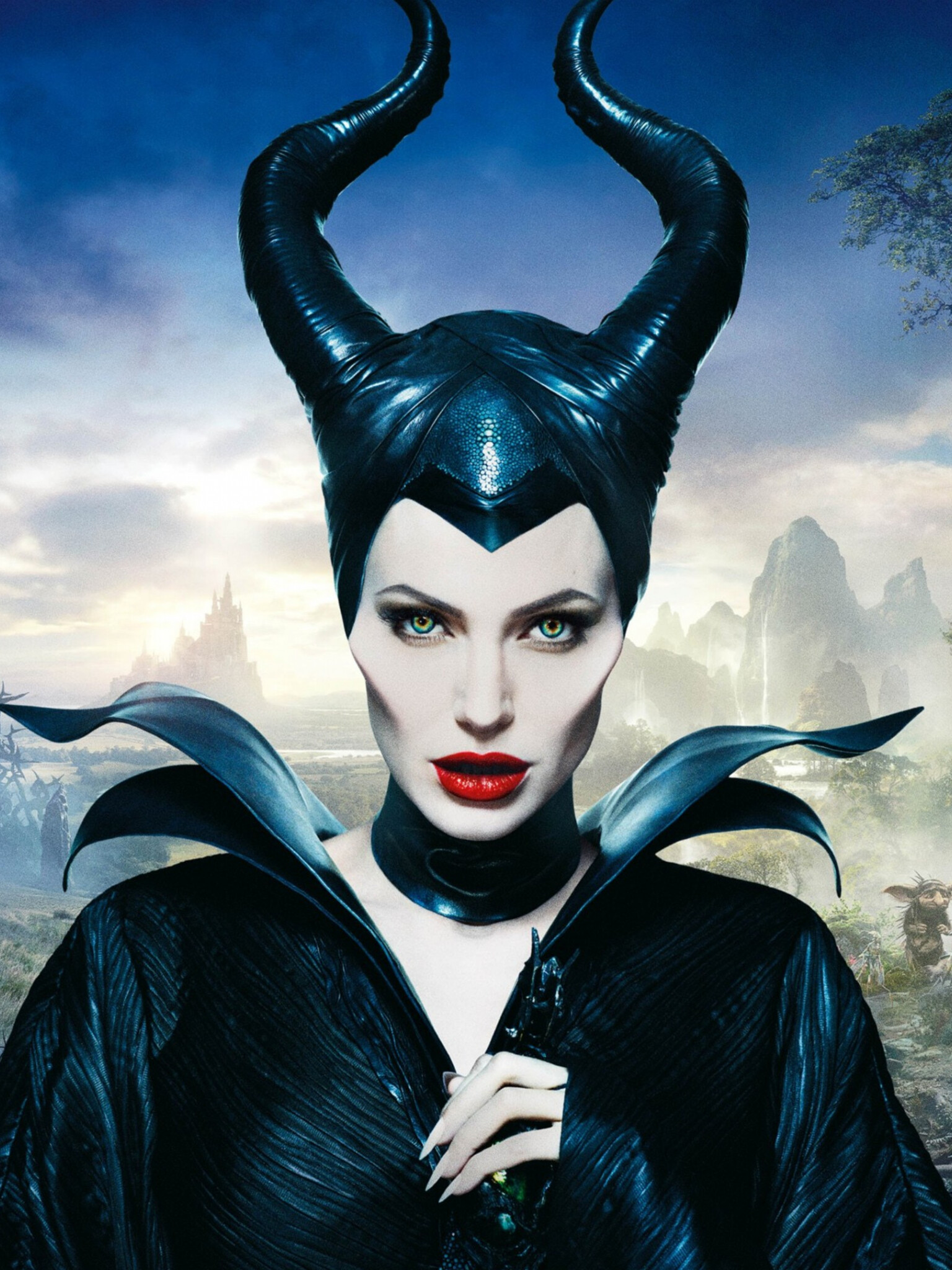 Angelina Jolie Celebs, Angelina Jolie in Maleficent, Movie resolution, 1540x2050 HD Phone