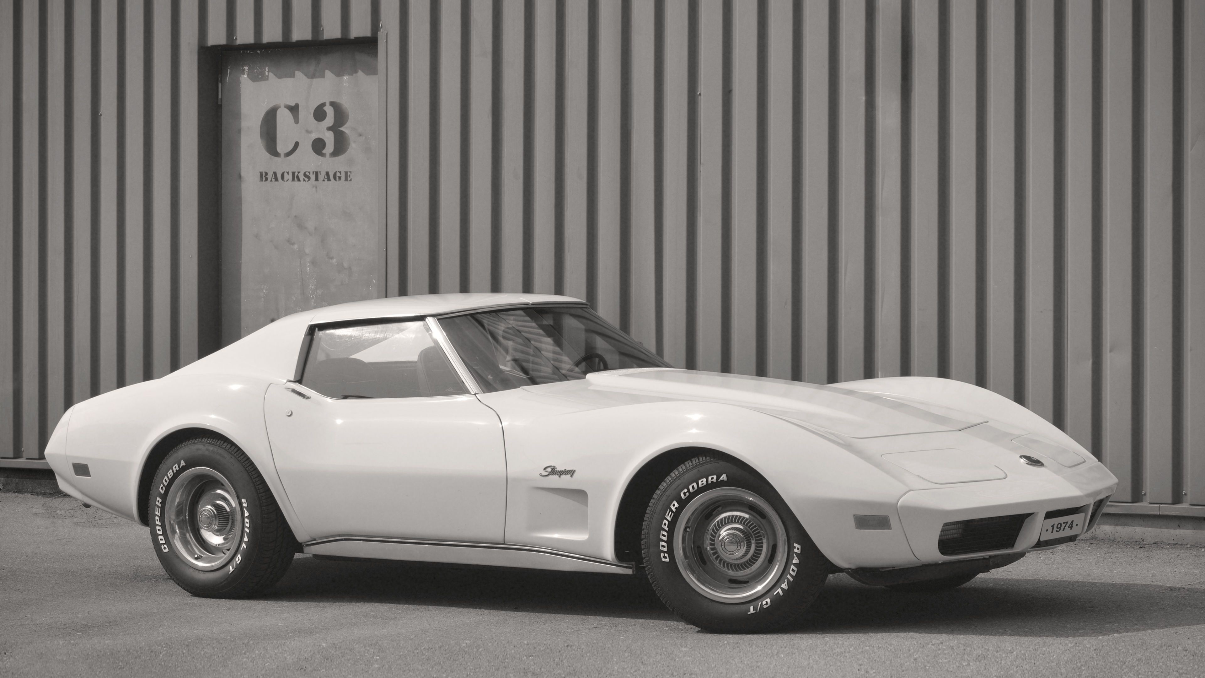 1974 Corvette C3, Corvette Wallpaper, 3840x2160 4K Desktop