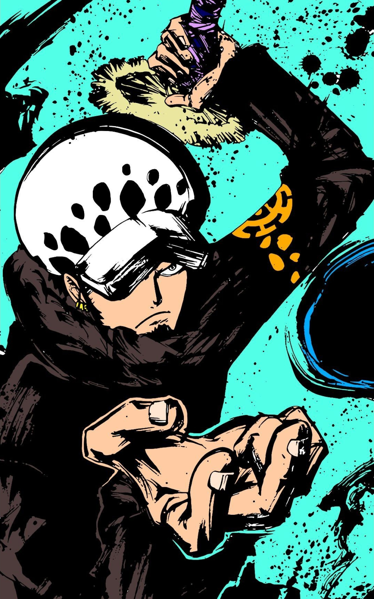 Trafalgar Law, One Piece wallpaper, Posted by Samantha Johnson, Anime artwork, 1200x1920 HD Phone