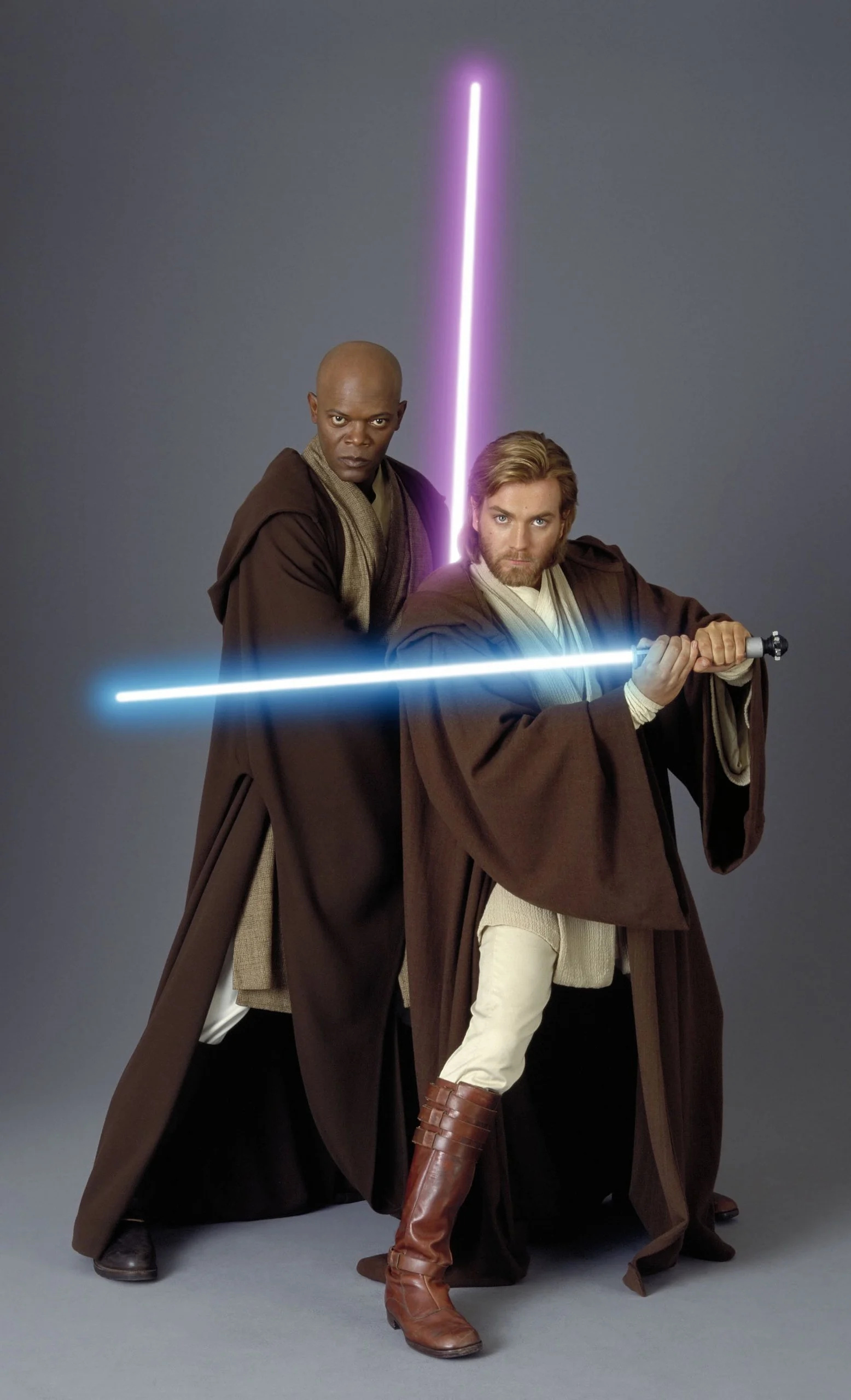 Ewan McGregor, Star Wars, Samuel L. Jackson, Wallpapers, 1560x2560 HD Phone