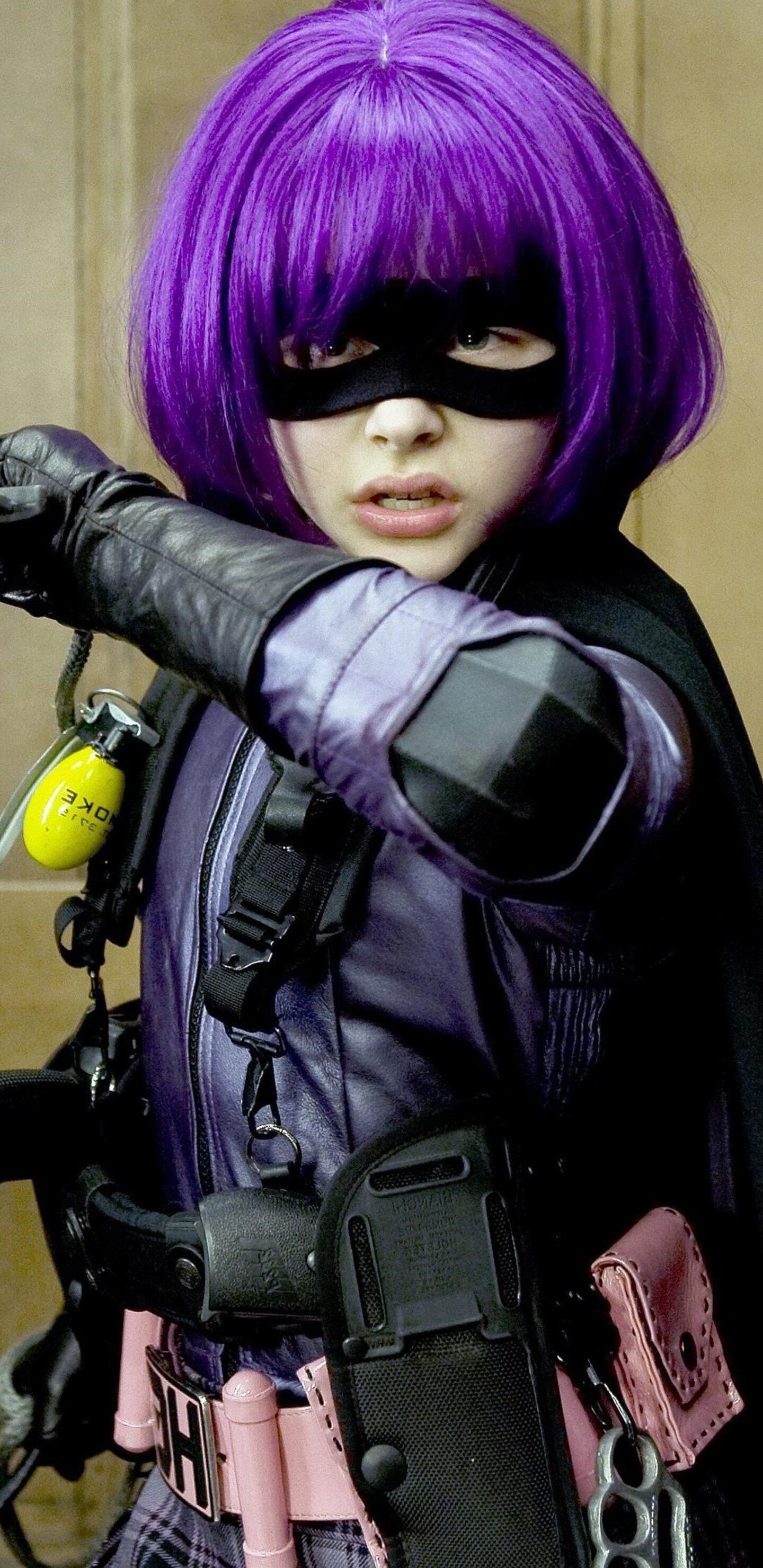 Hit-Girl movies, Kick Ass HD wallpapers, Samsung Galaxy Note, 1440x2960 HD Phone