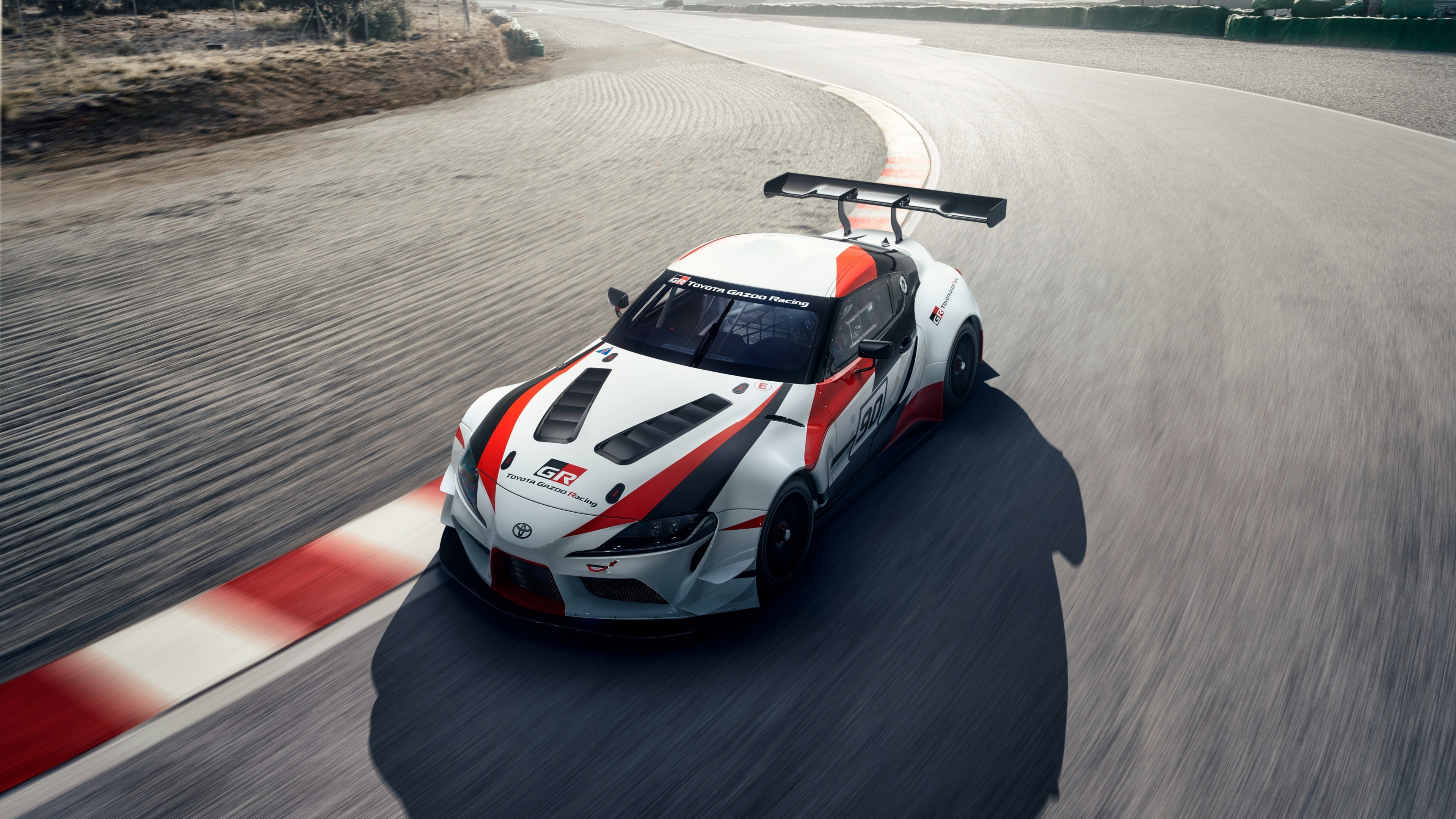 Racing Concept, Toyota GR Supra Wallpaper, 3840x2160 4K Desktop