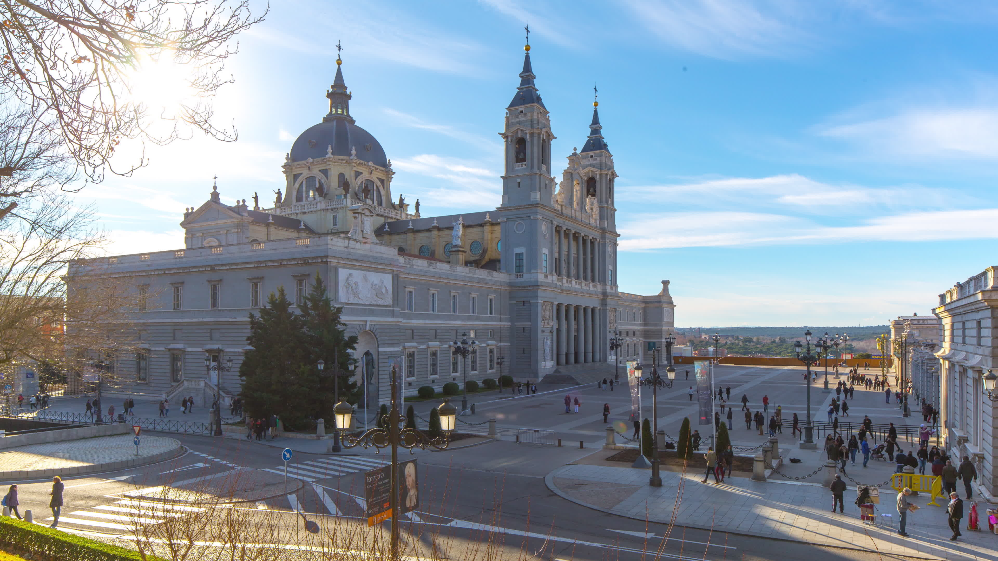 Almudena, Cathedrals Wallpaper, 3840x2160 4K Desktop