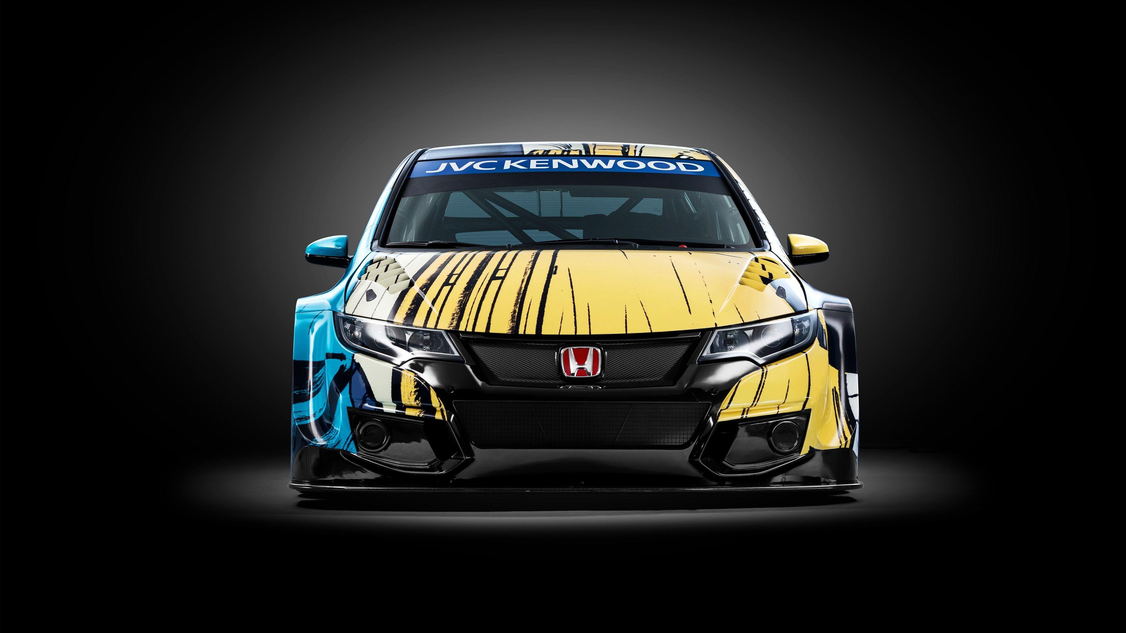 Civic 2016 Race Version, Honda Wallpaper, 3840x2160 4K Desktop