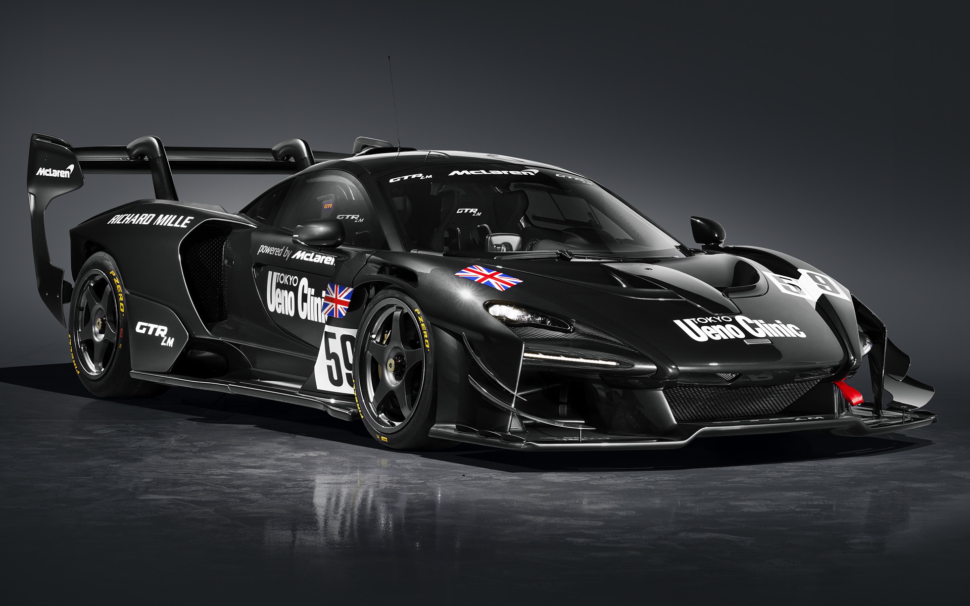 McLaren Senna GTR LM, Ueno clinic, HD images, Car pixel, 1920x1200 HD Desktop