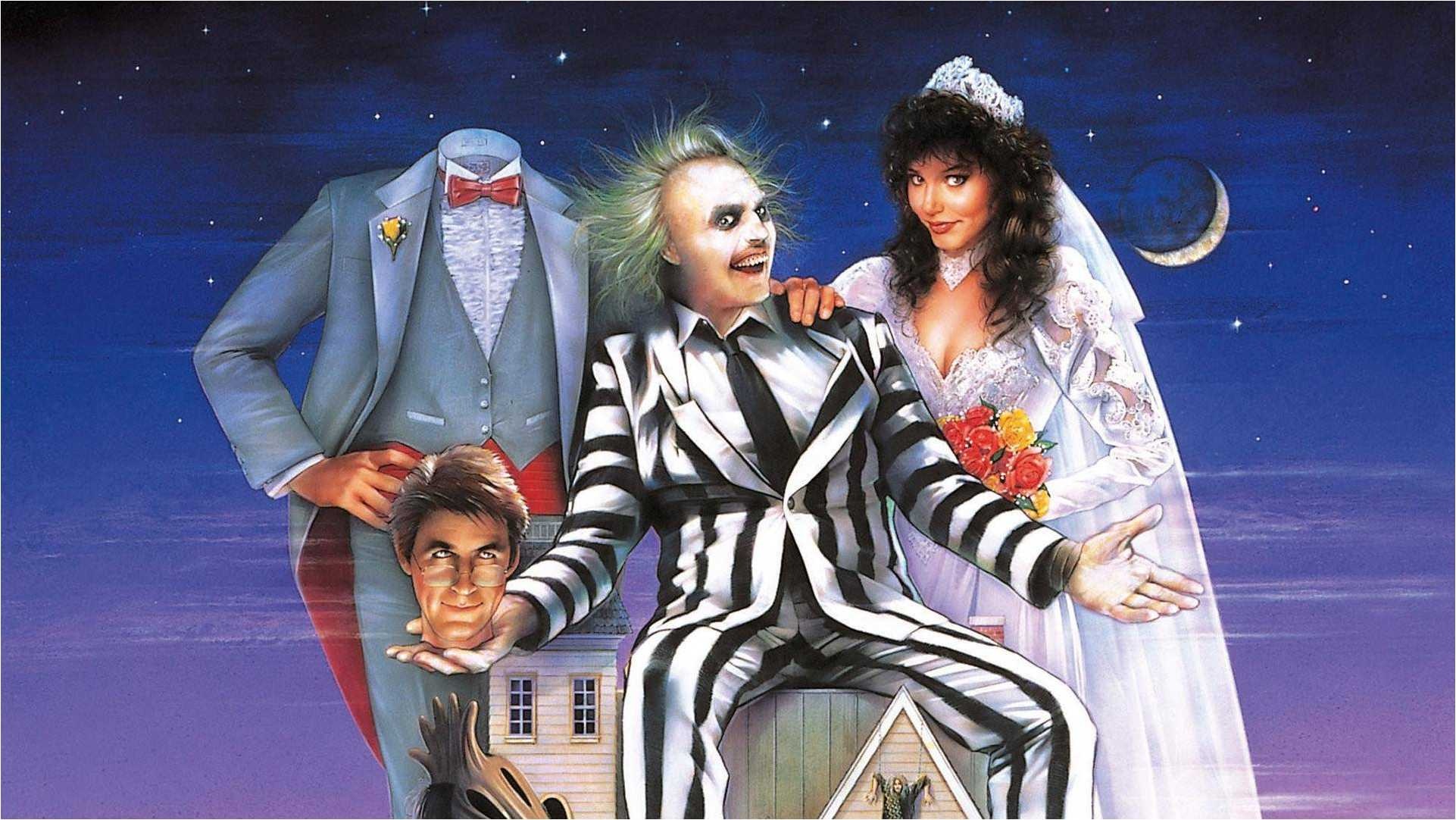 Beetlejuice movie, Striking wallpapers, Artistic expression, Fan creations, 1930x1090 HD Desktop