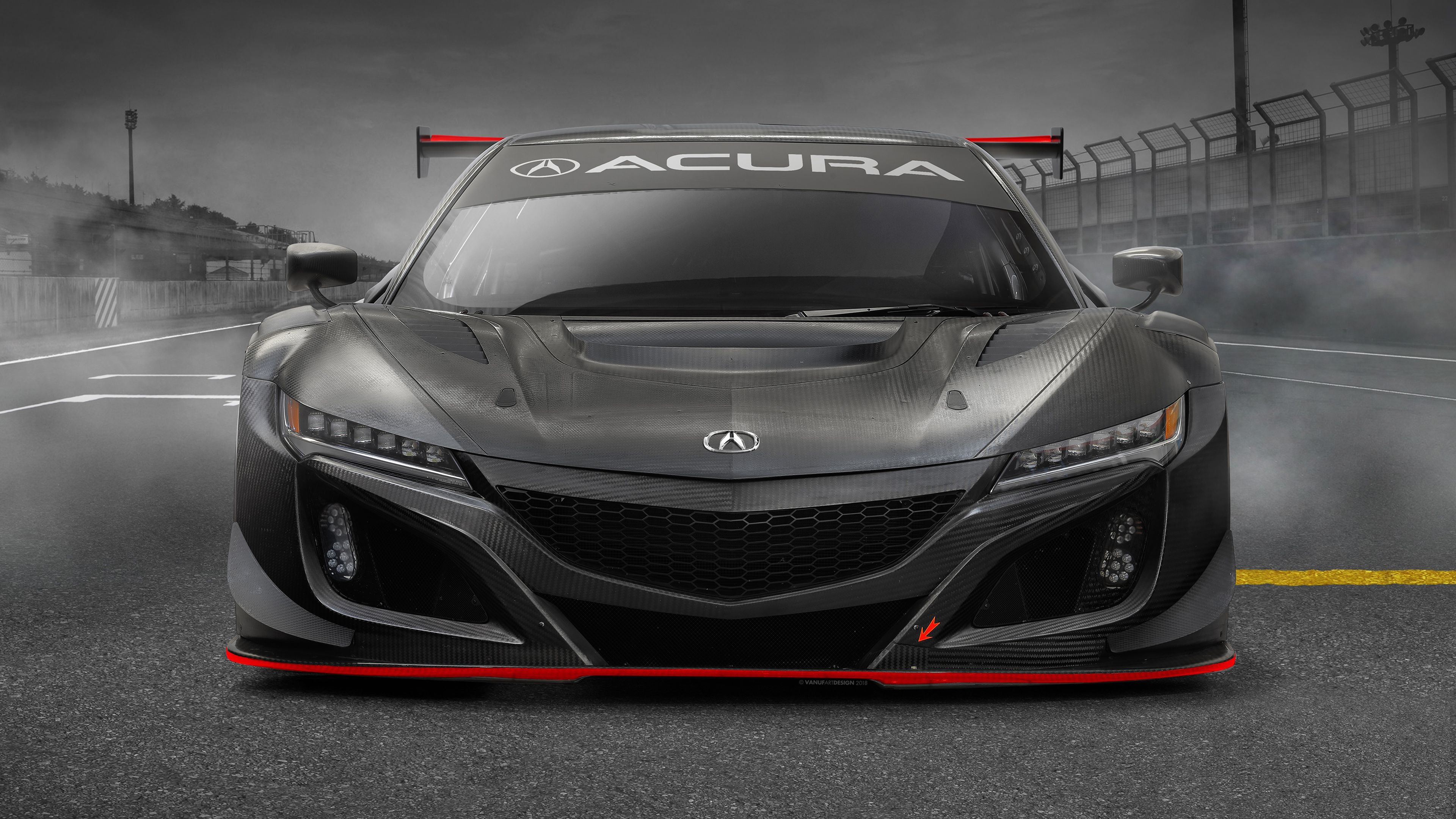 Acura NSX, Auto, gt3 evo 2019, 4k wallpapers, 3840x2160 4K Desktop