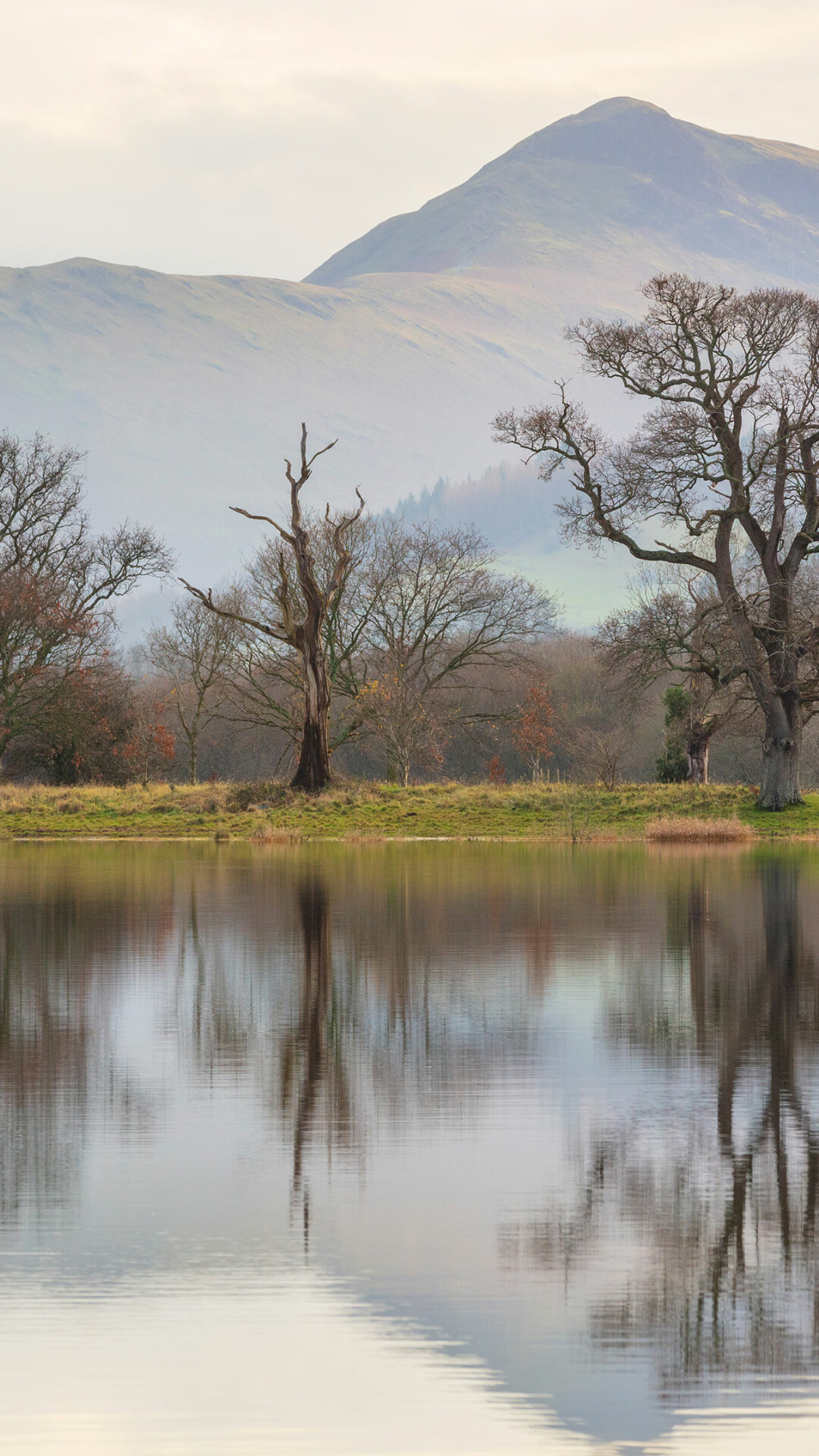 Bassenthwaite Lake, Tranquil setting, Natural paradise, Scenic beauty, 1080x1920 Full HD Phone